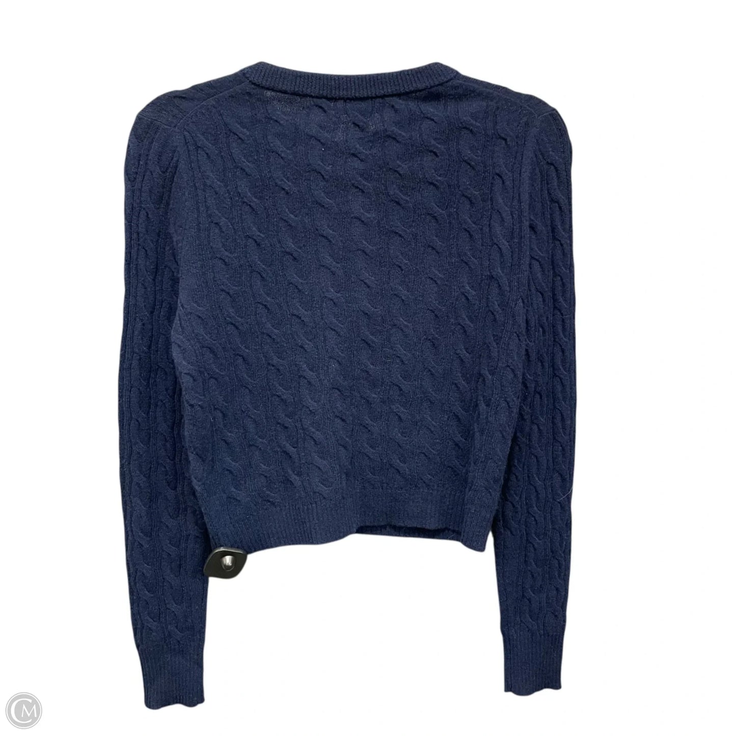 Sweater Cardigan Cashmere By J. Crew In Navy, Size: Xs