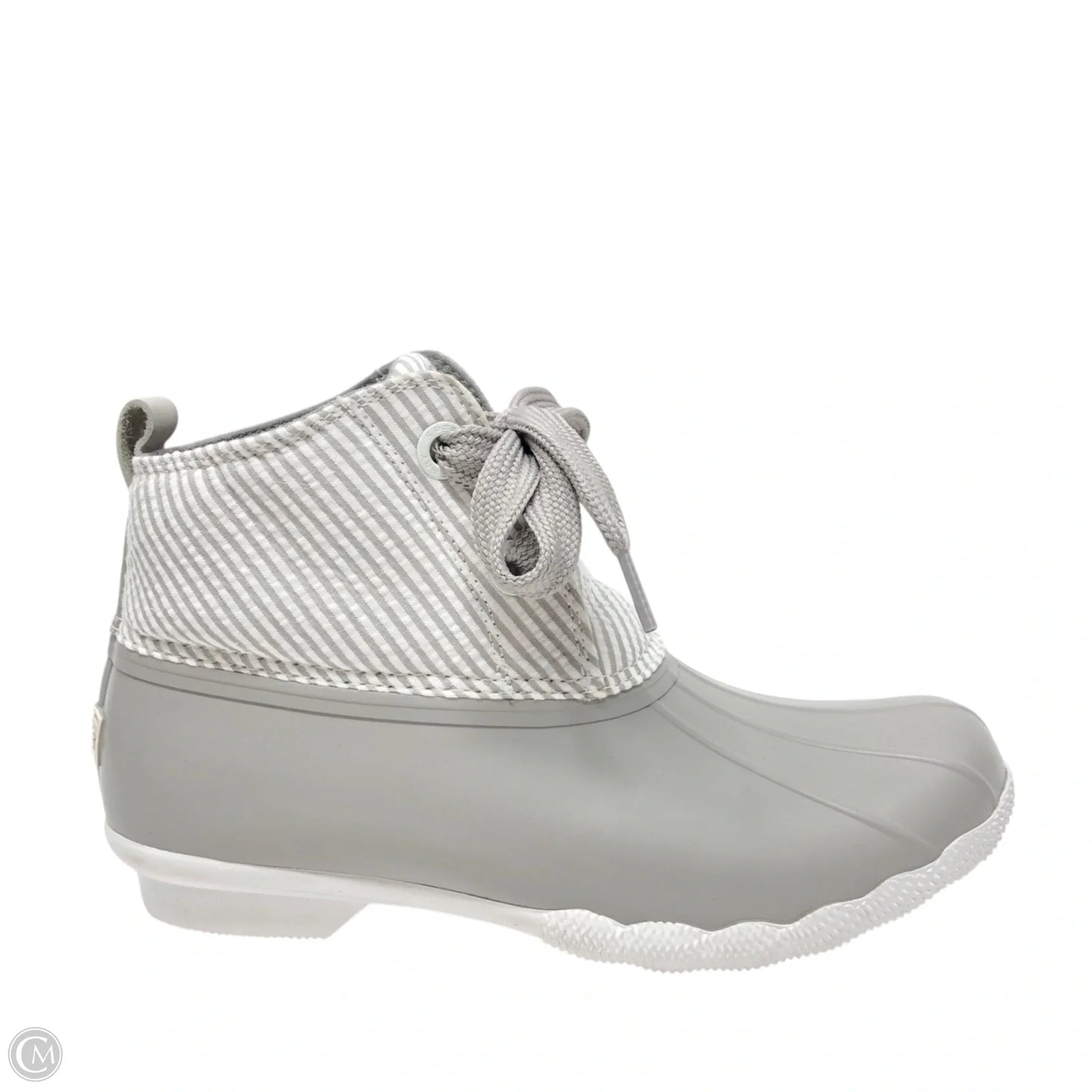 Boots Rain By Sperry In Grey & White, Size: 8
