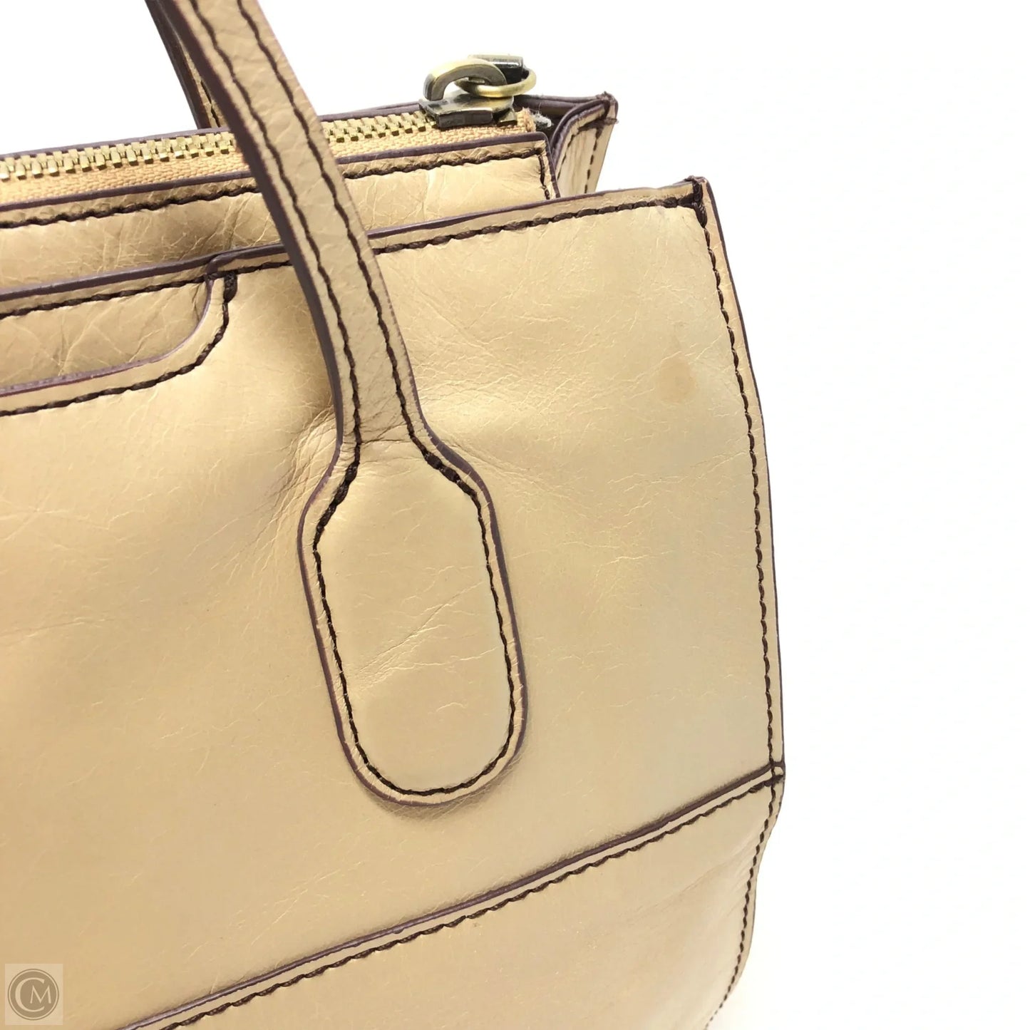 Handbag Leather By Hobo Intl, Size: Small