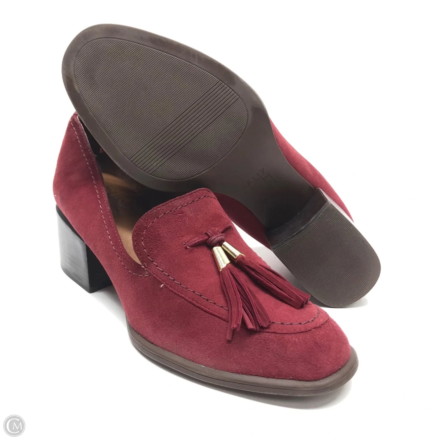 Shoes Heels Block By Naturalizer In Red, Size: 7.5