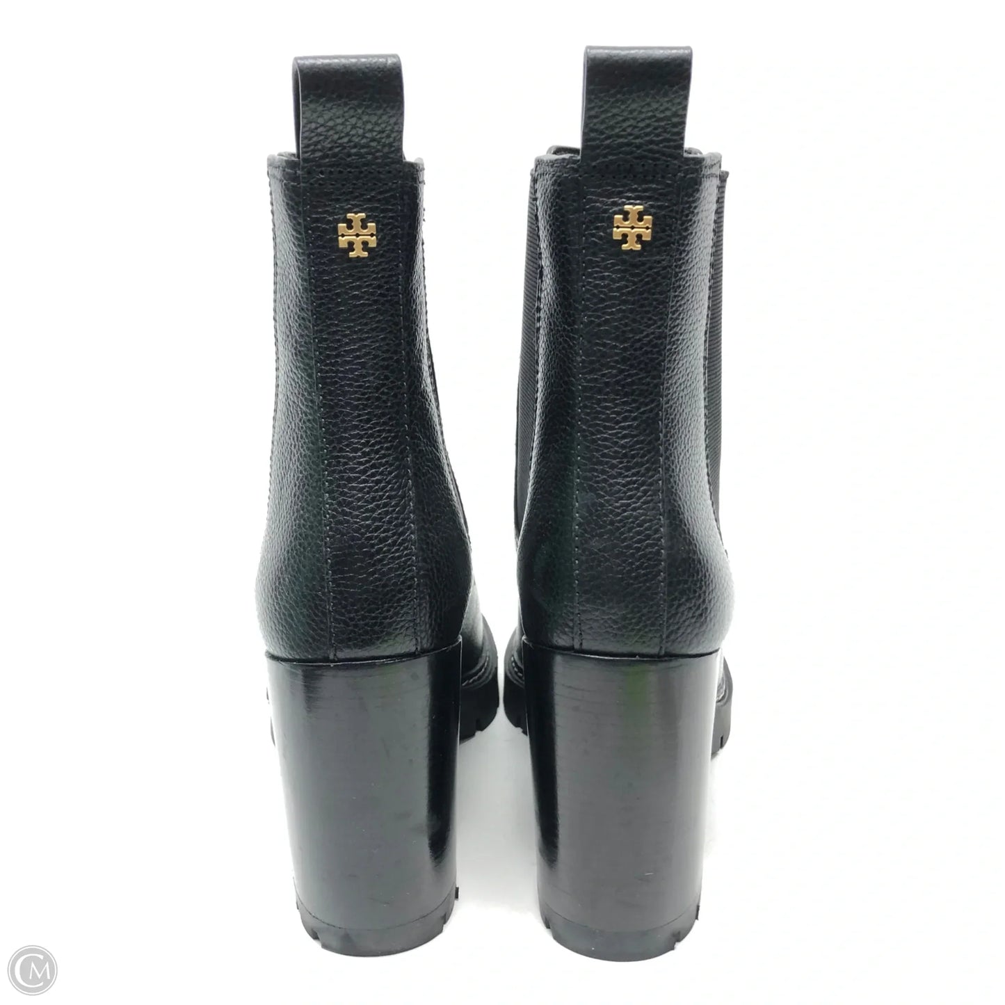 Boots Designer By Tory Burch In Black, Size: 8