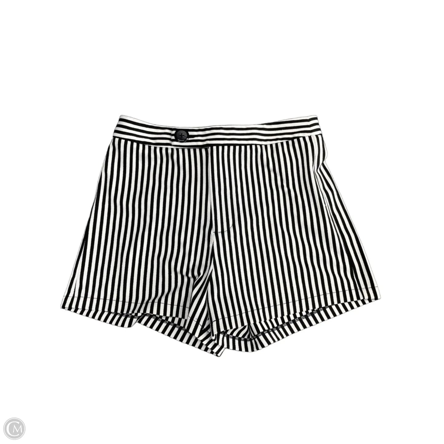 Shorts By Judith March In Black & White, Size: S