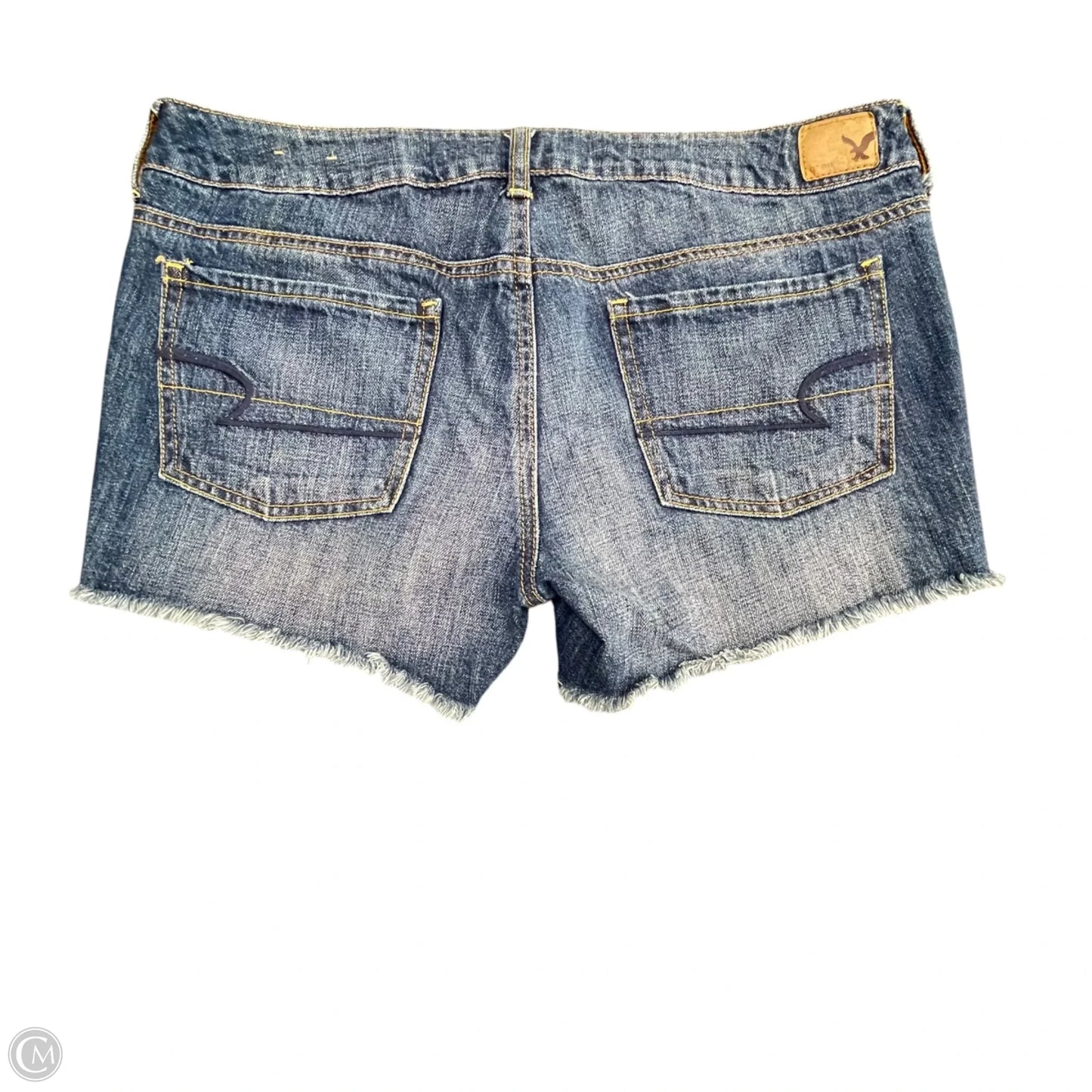 Shorts By American Eagle In Blue Denim, Size: 12