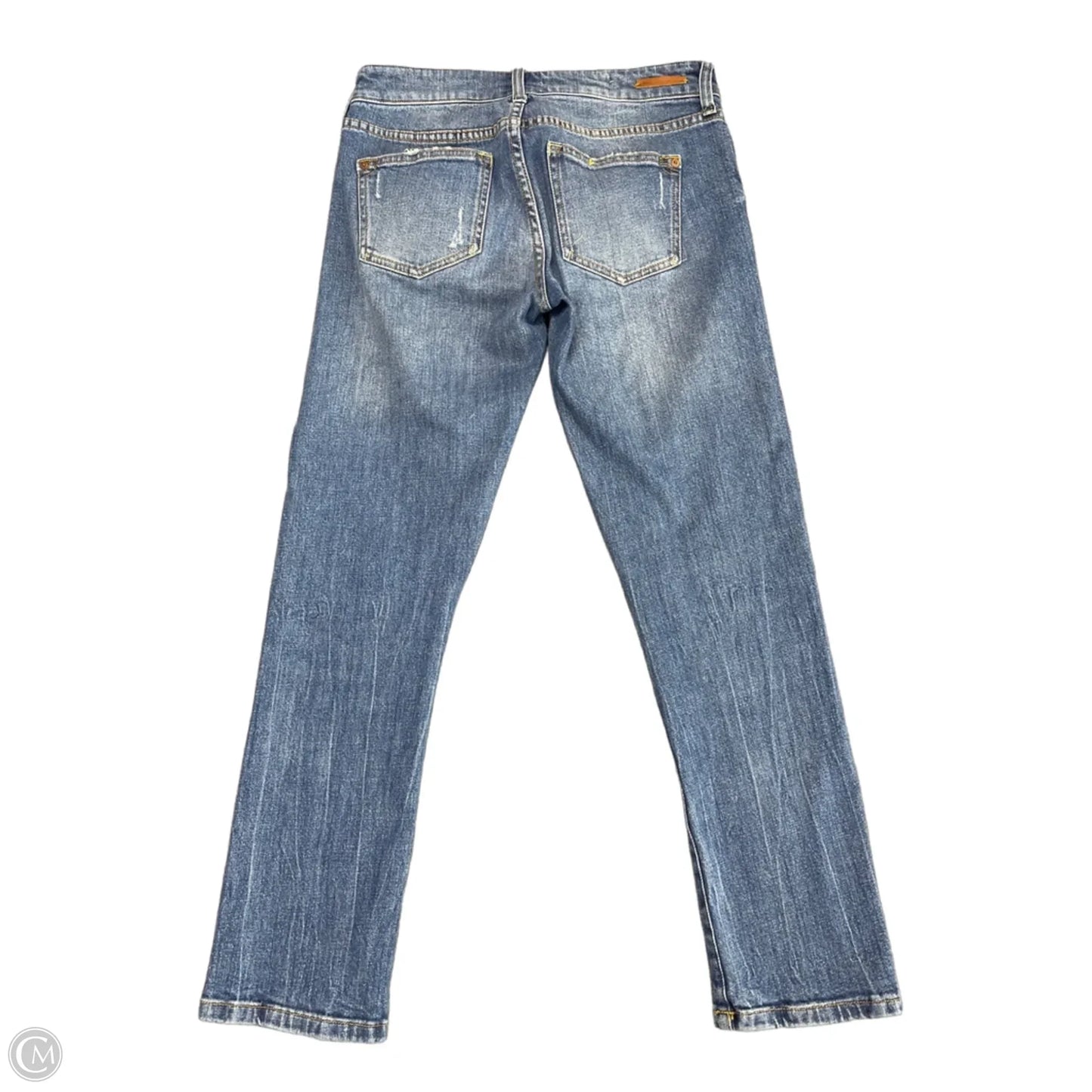 Jeans Boyfriend By Pilcro In Blue Denim, Size: 2