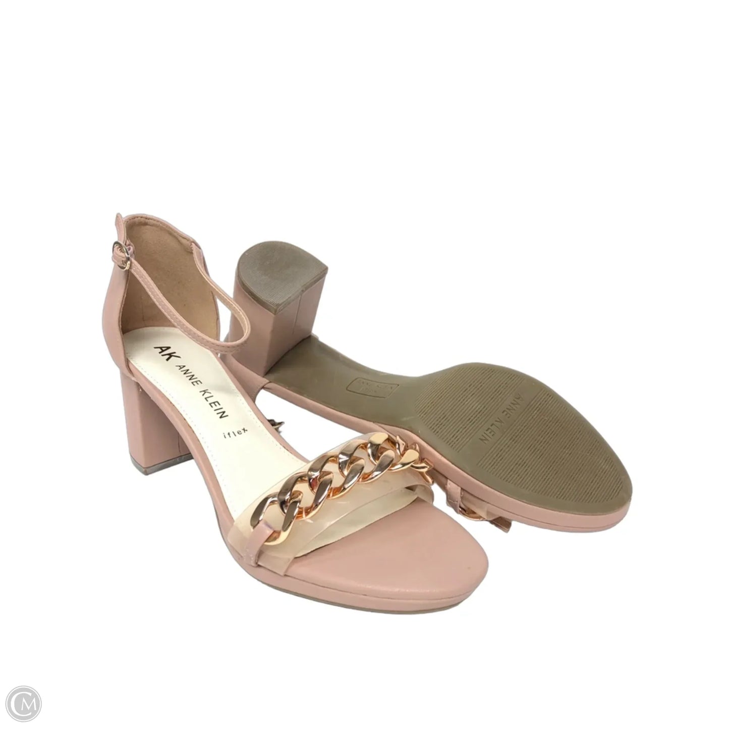 Shoes Heels Block By Anne Klein In Pink, Size: 12