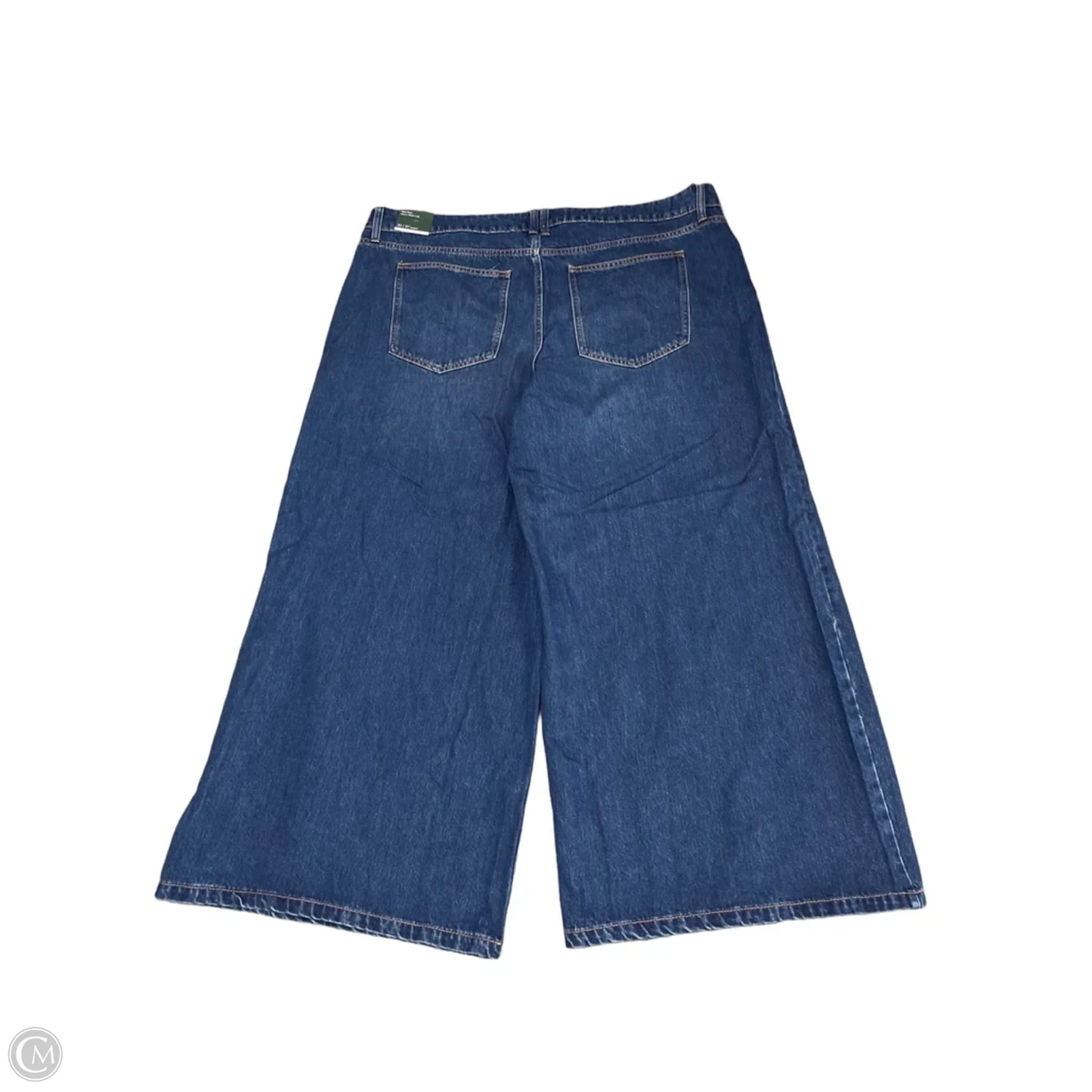 Jeans Wide Leg By Wild Fable In Blue Denim, Size: 20