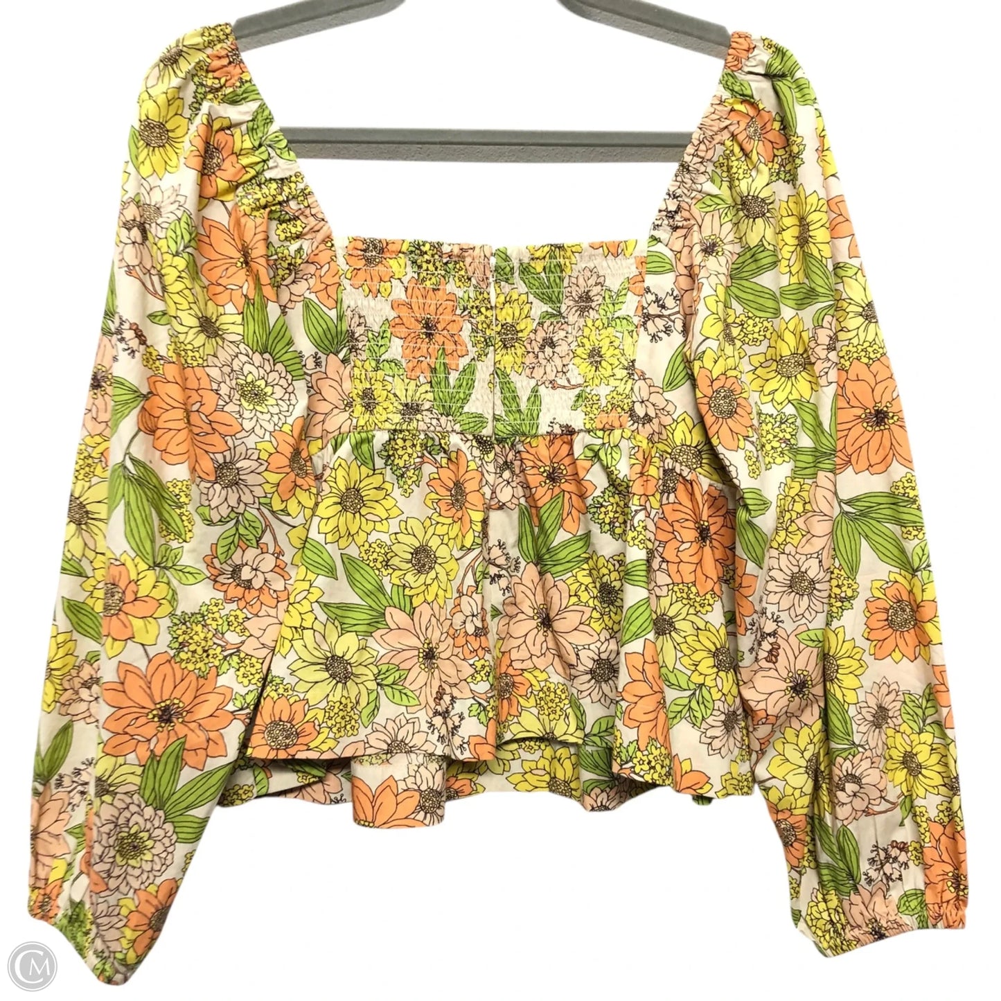 Top Long Sleeve By J. Crew In Multi-colored, Size: 10