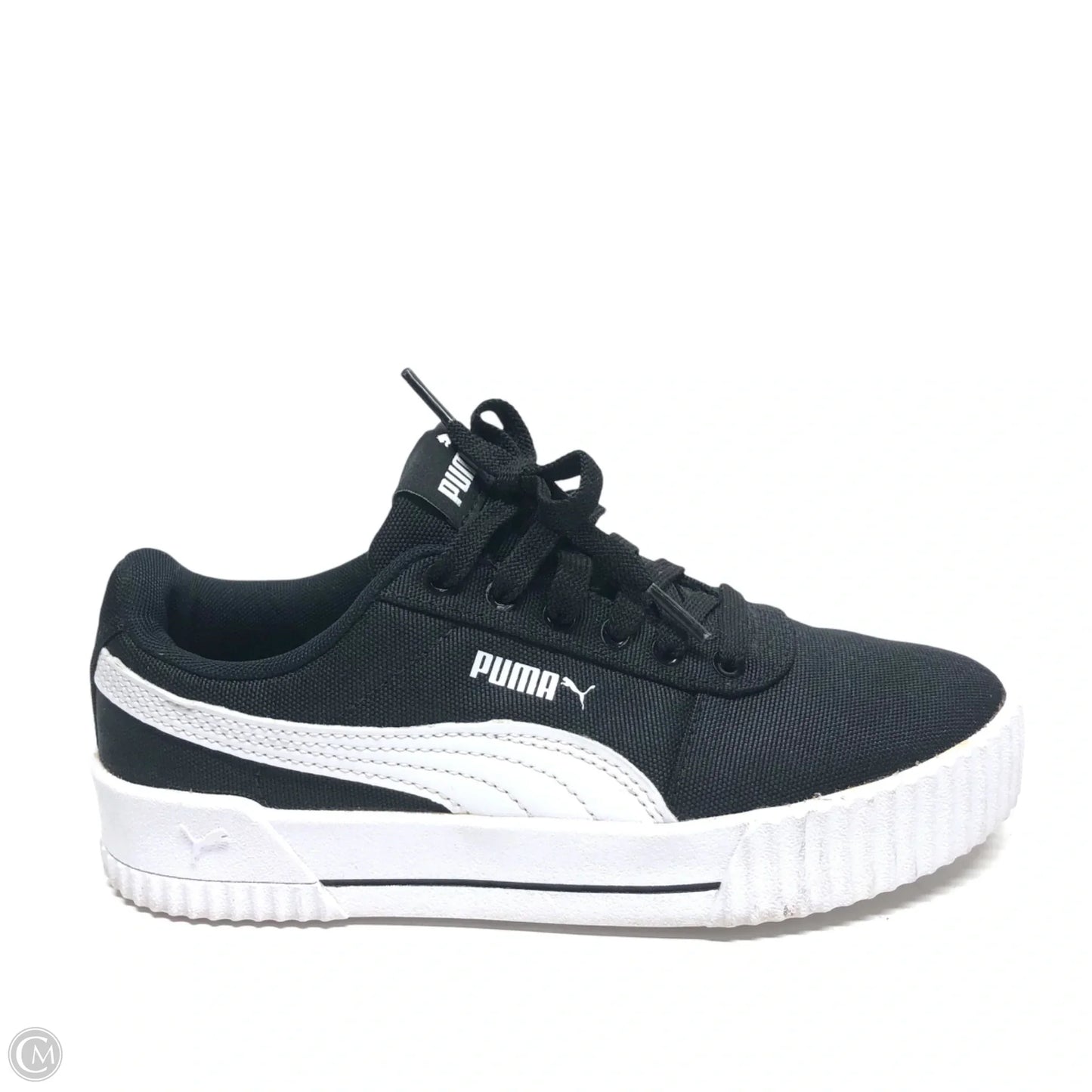 Shoes Athletic By Puma In Black & White, Size: 6