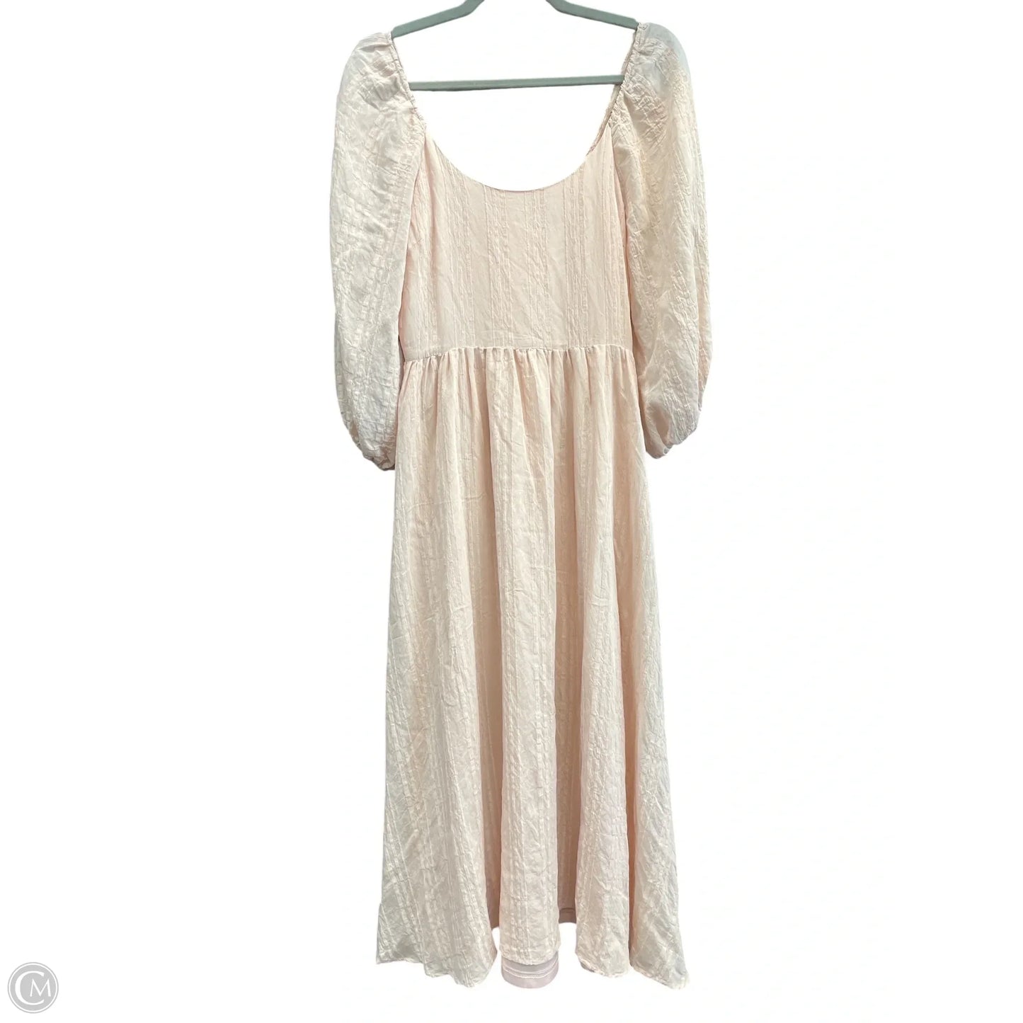 Dress Casual Midi By Aura In Pink, Size: S