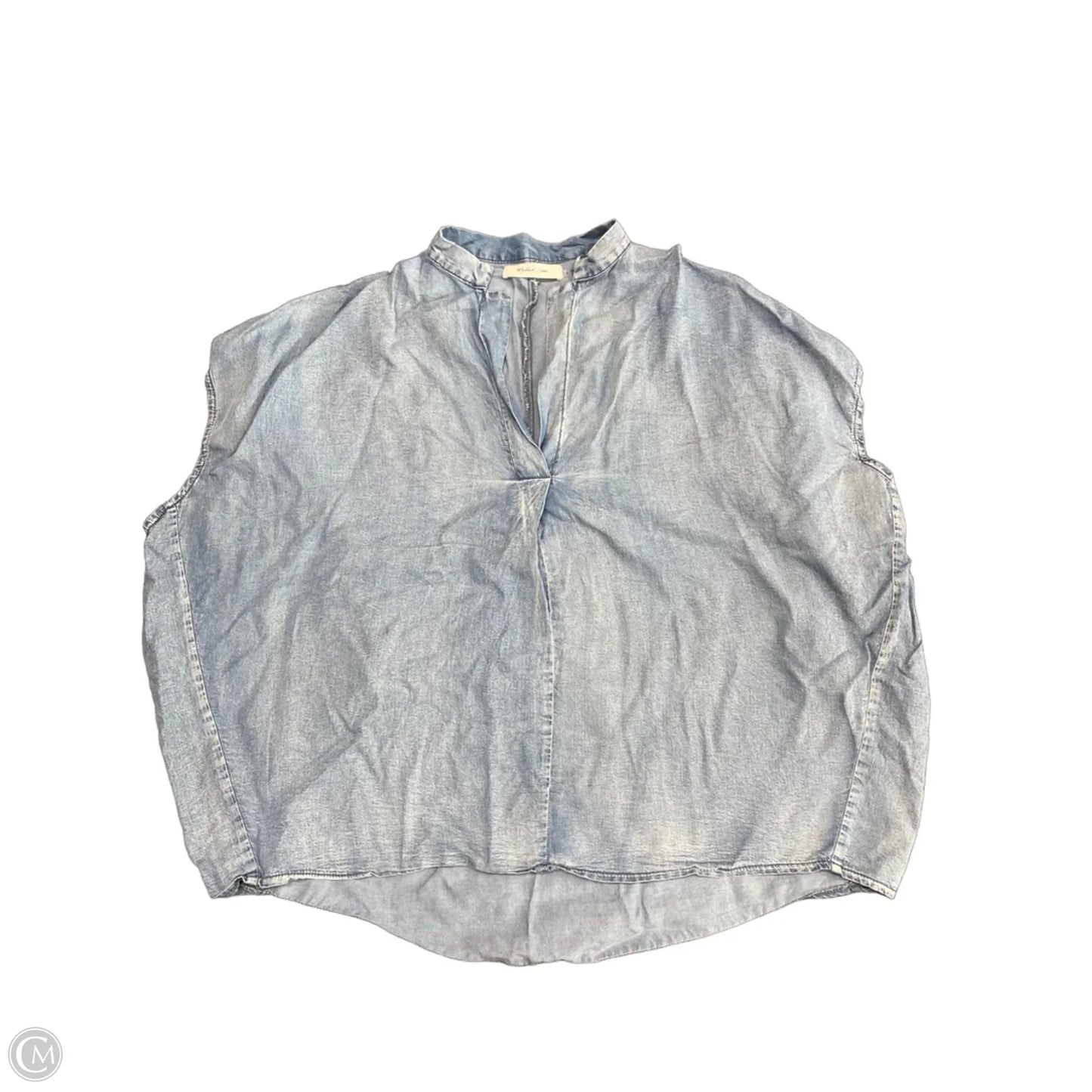 Top Short Sleeve By Mustard Seed In Blue, Size: S