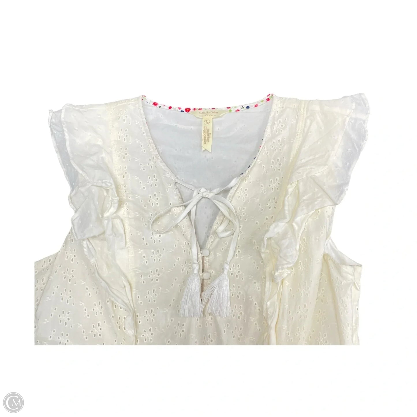 Dress Casual Maxi By Matilda Jane In Cream, Size: L