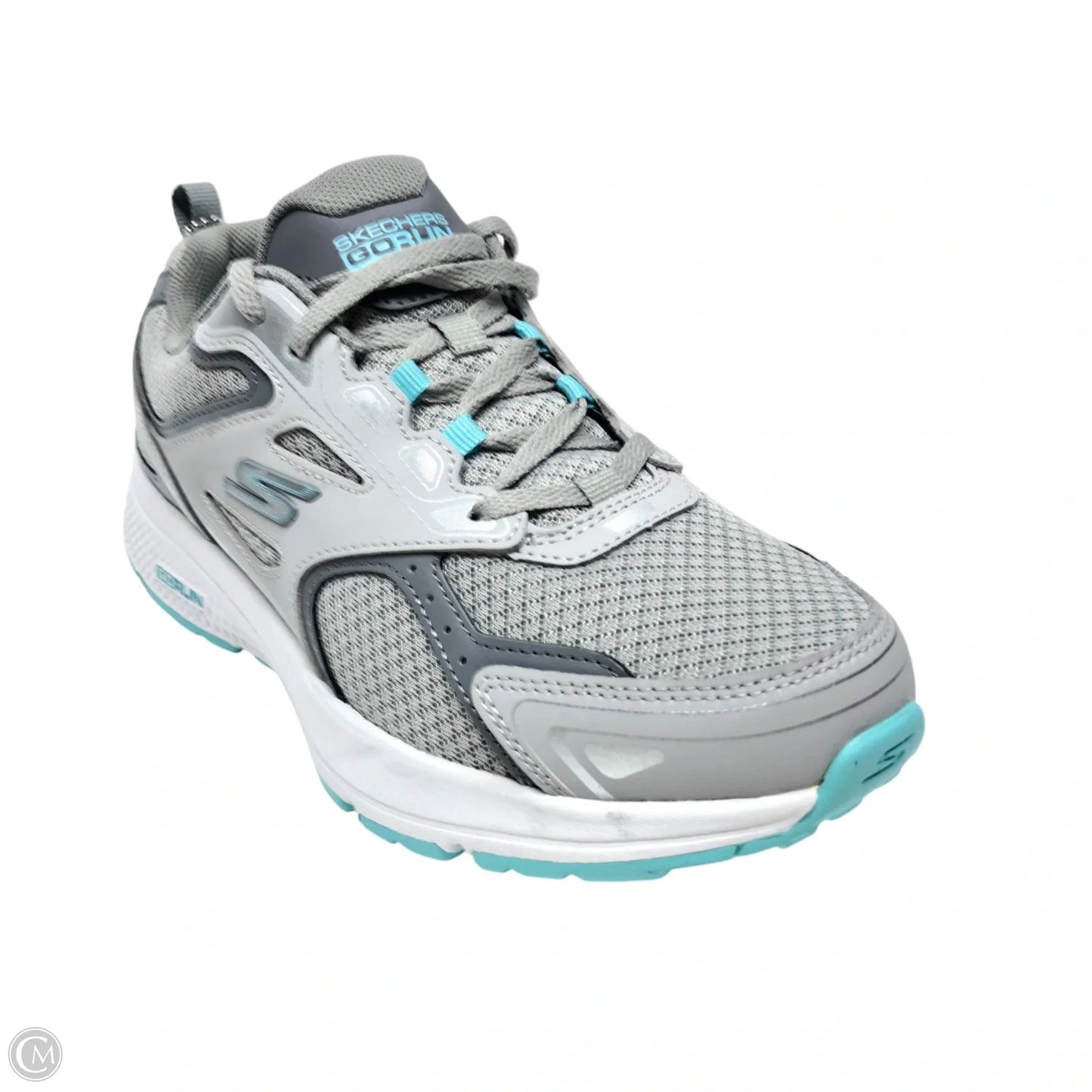 Shoes Athletic By Skechers In Grey, Size: 8.5