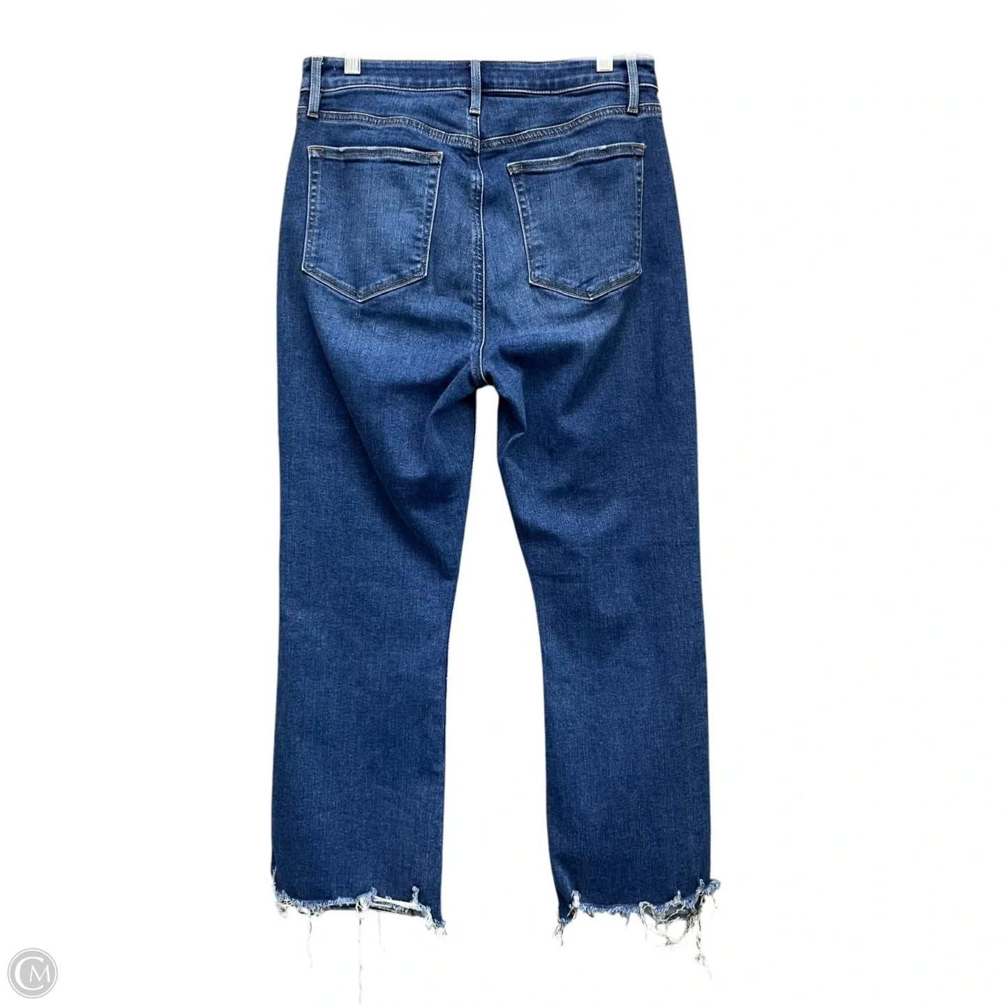 Jeans Cropped By Loft In Blue, Size: 12