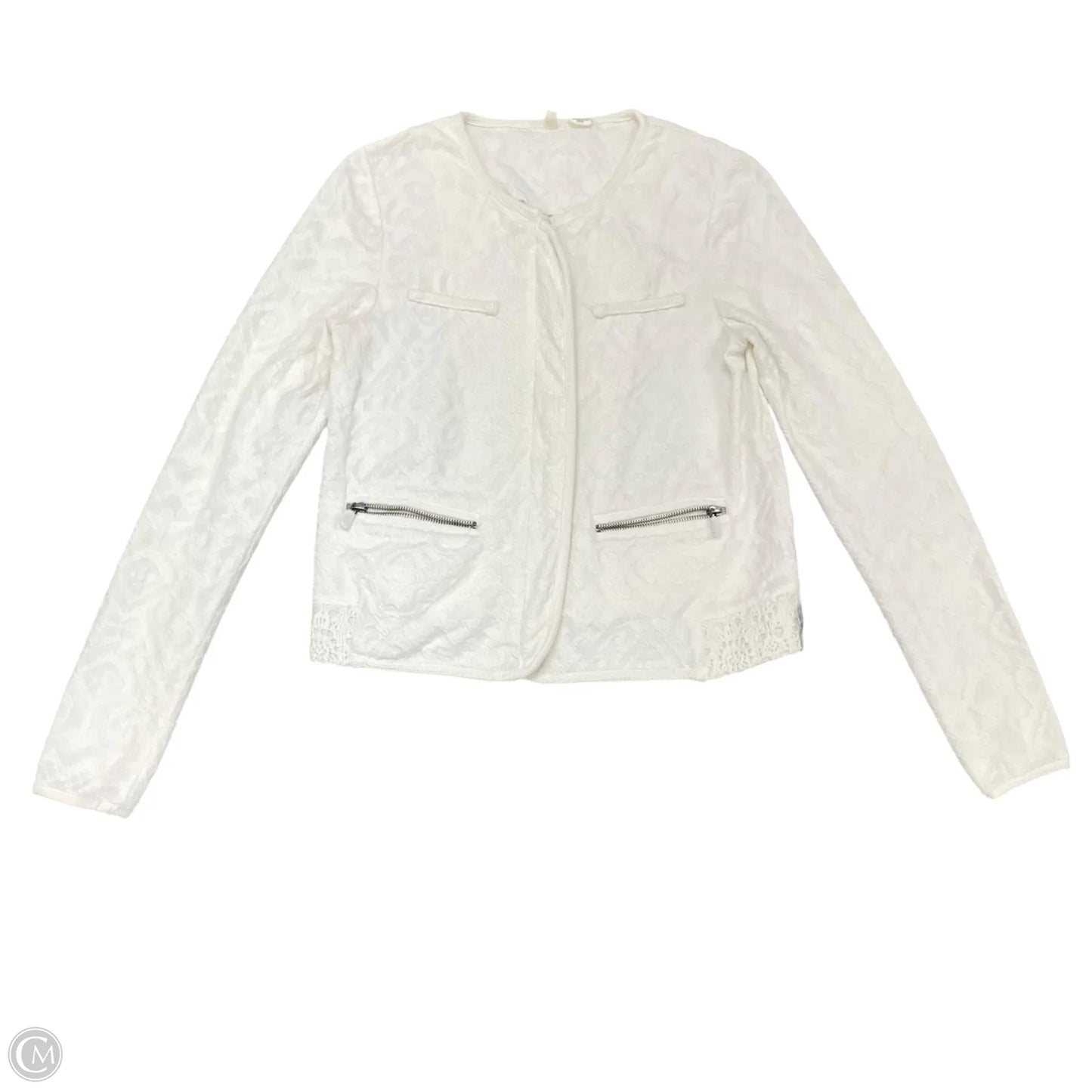 Blazer By Moth In White, Size: S