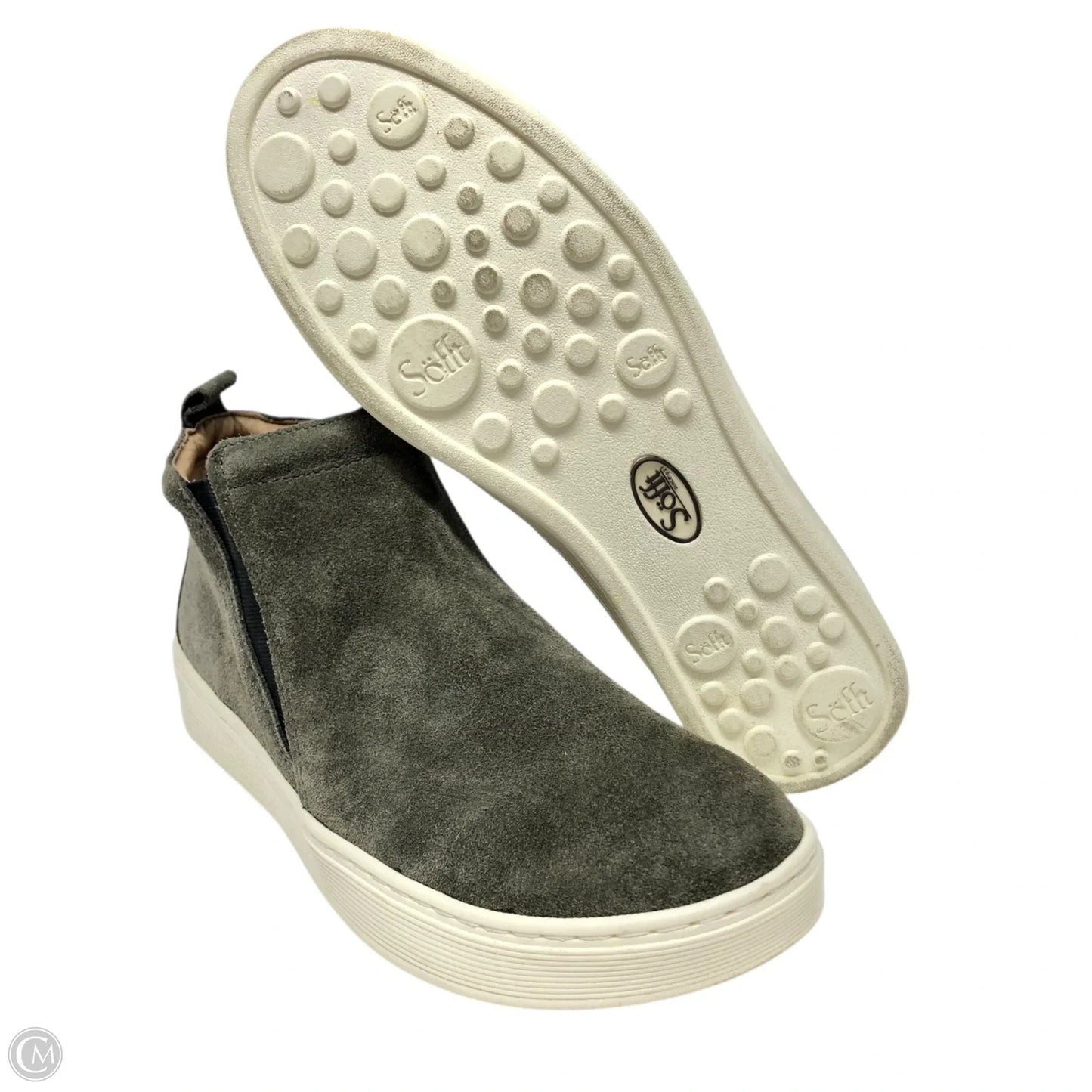 Shoes Sneakers Platform By Sofft In Green, Size: 8