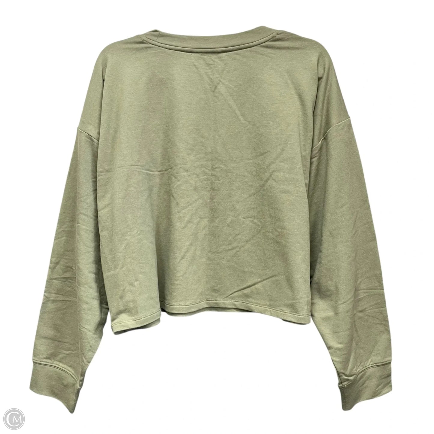 Top Long Sleeve By Michael By Michael Kors In Green, Size: Xl