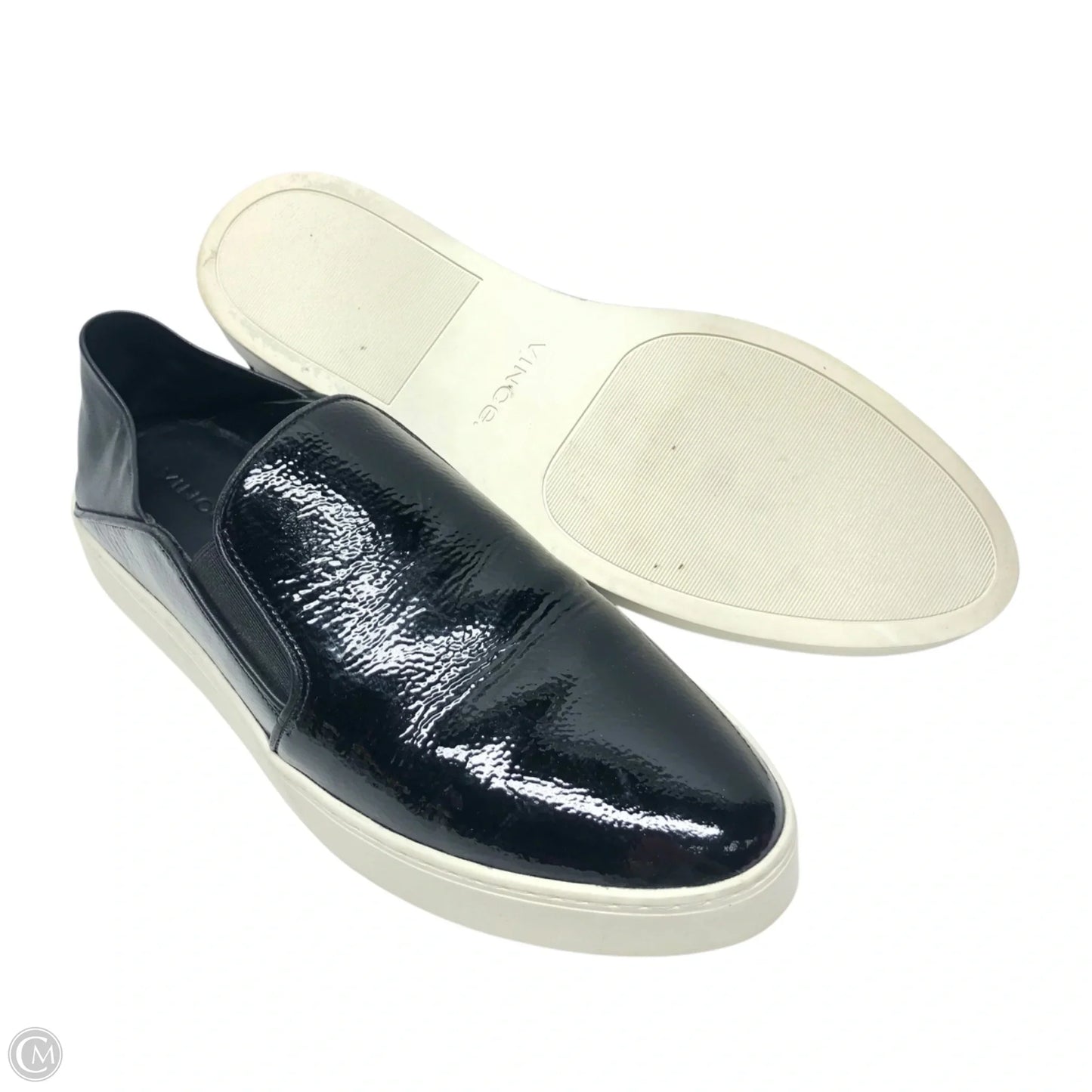 Shoes Sneakers By Vince In Black, Size: 7