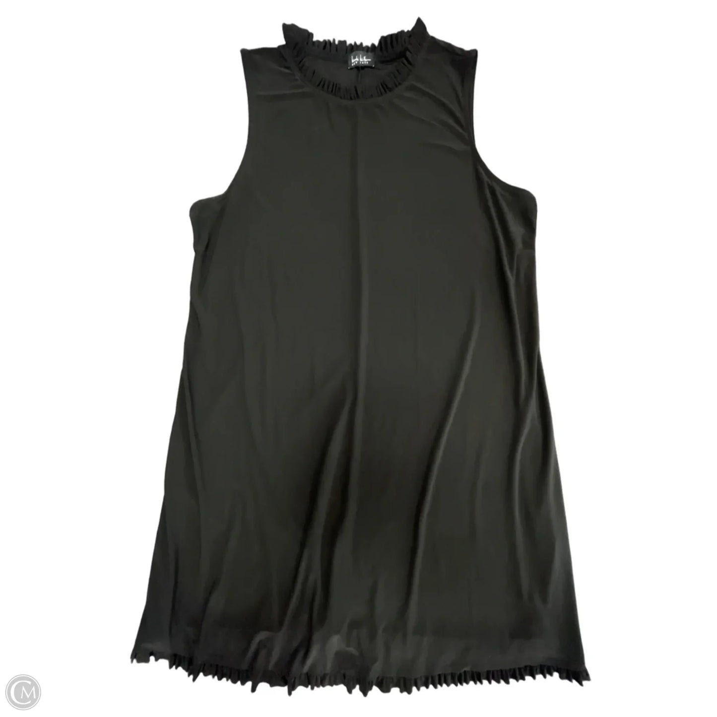 Dress Casual Midi By Nicole Miller In Black, Size: L
