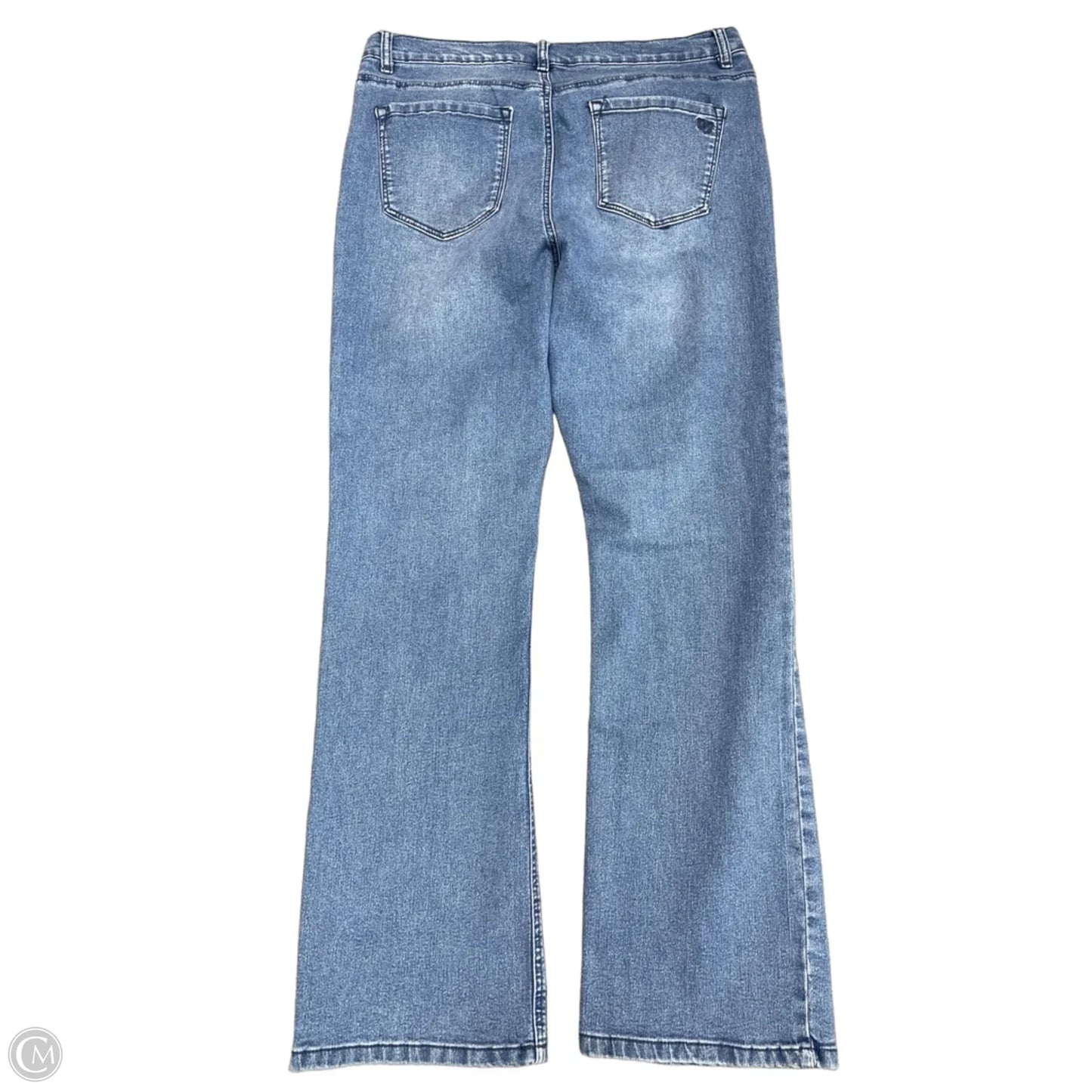Jeans Boot Cut By Dg2 In Blue Denim, Size: 14