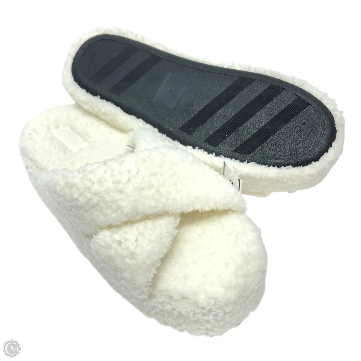 Slippers By Pink In White