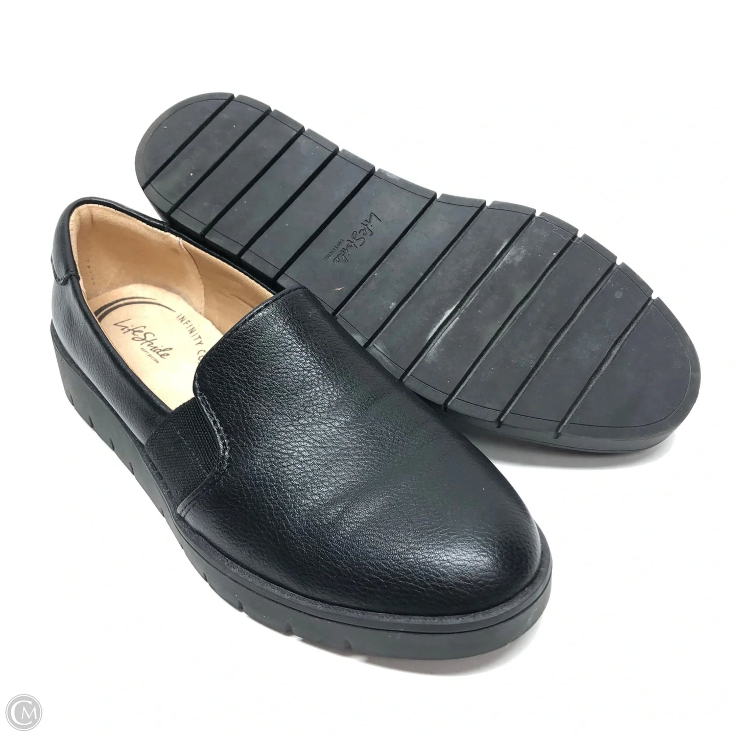 Shoes Flats By Life Stride In Black, Size: 8