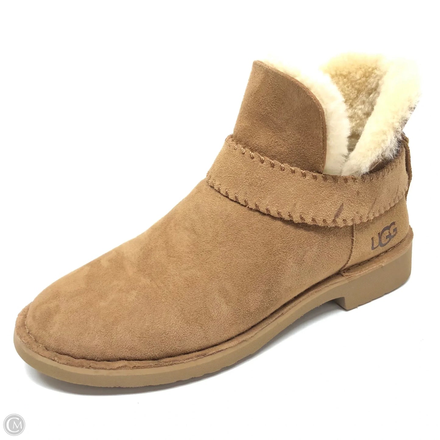 Boots Designer By Ugg In Tan, Size: 7