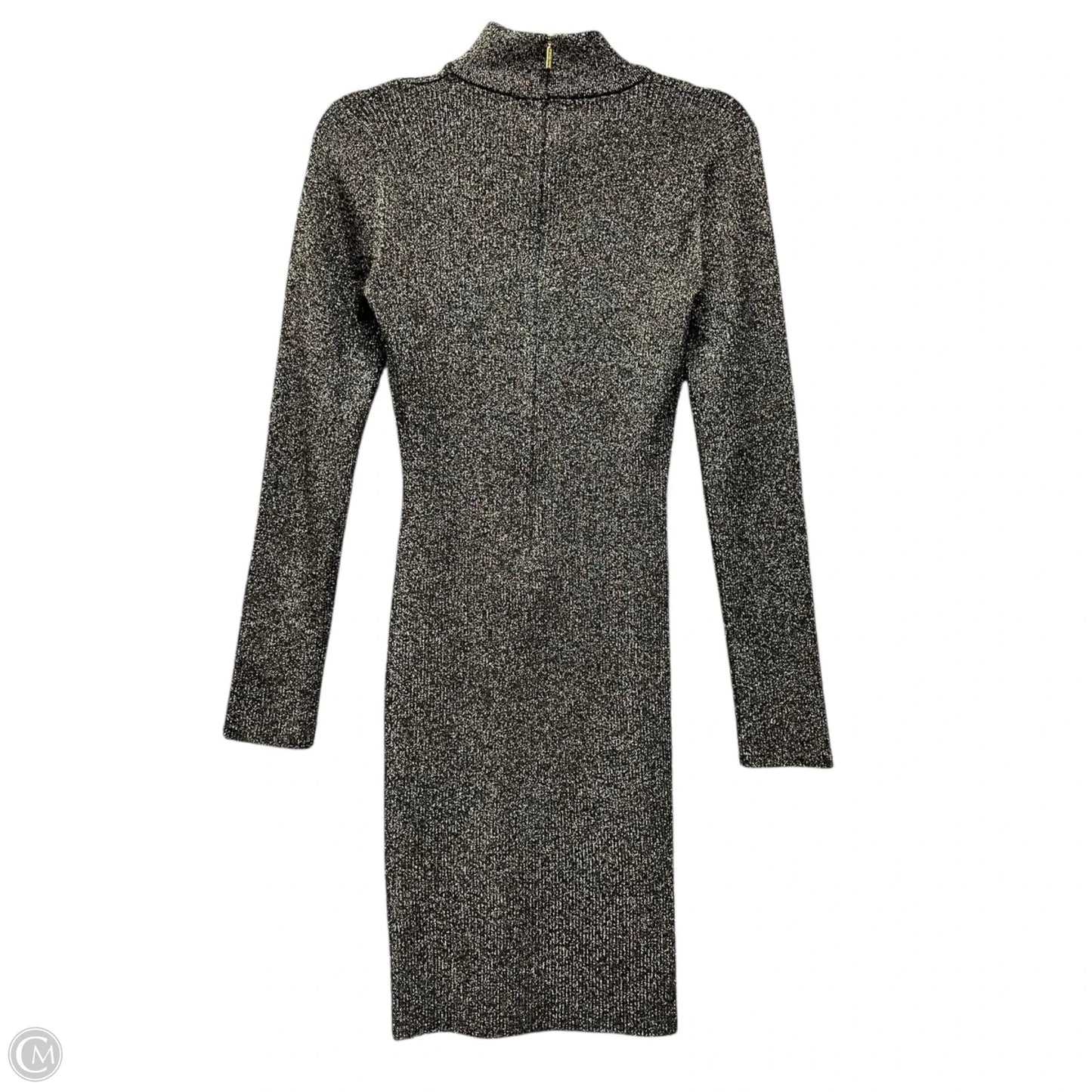 Dress Casual Short By Michael By Michael Kors In Black & Gold, Size: L