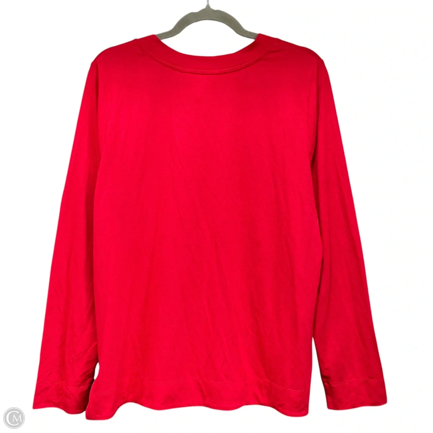 Top Long Sleeve By Tommy Bahama In Red, Size: L