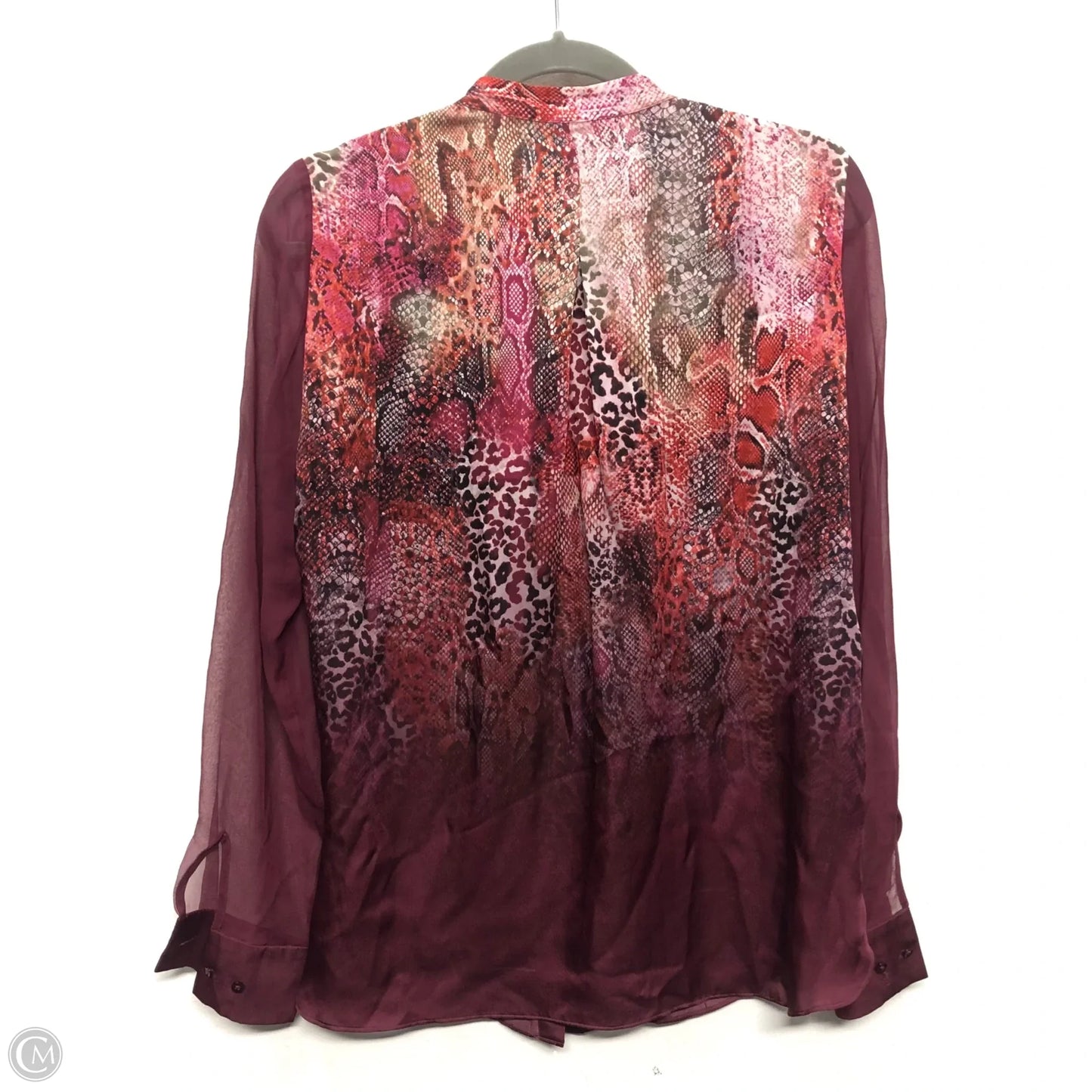 Top Long Sleeve By Elie Tahari In Multi-colored, Size: S