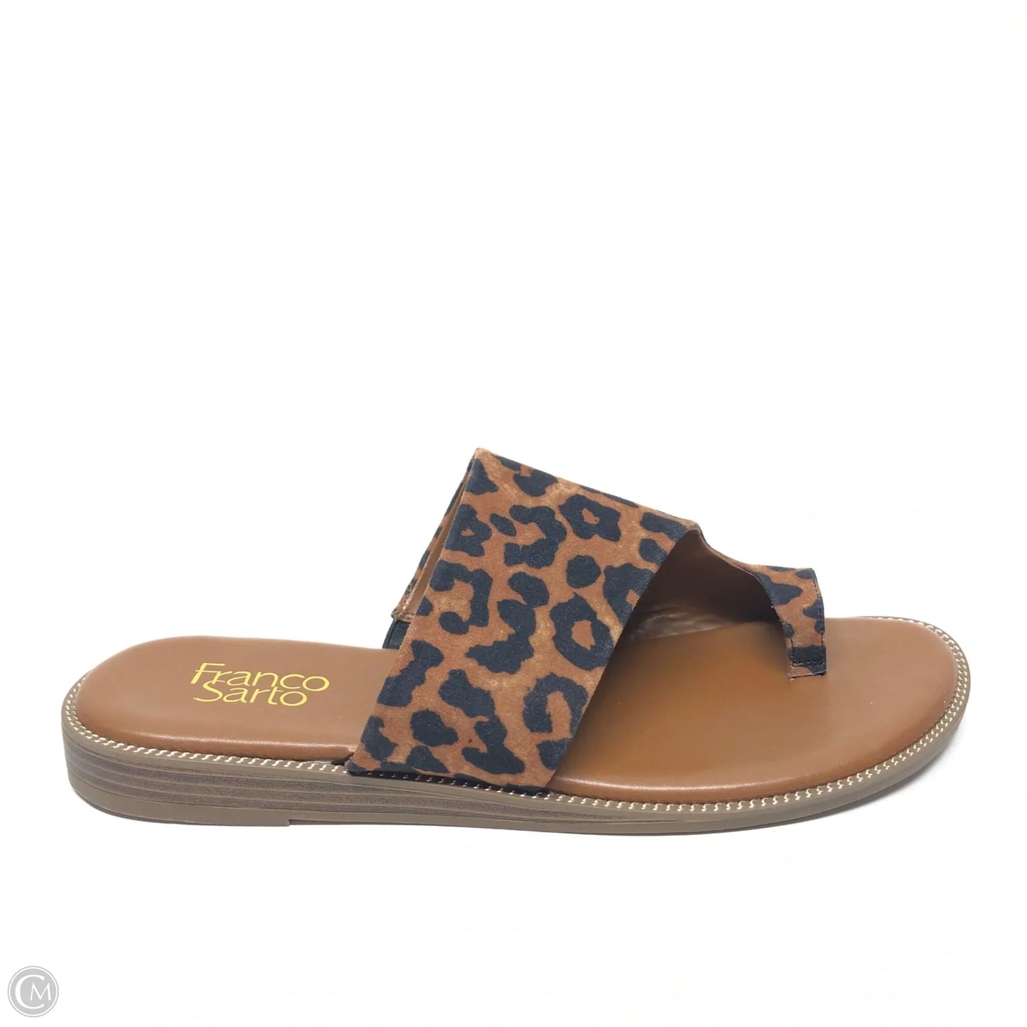 Sandals Flats By Franco Sarto In Animal Print, Size: 11