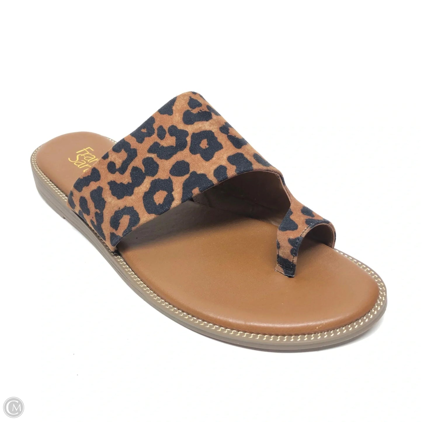 Sandals Flats By Franco Sarto In Animal Print, Size: 11
