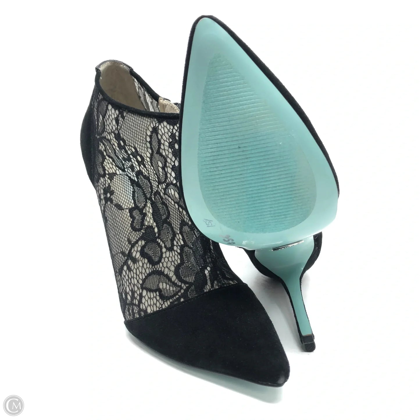 Shoes Heels Stiletto By Betsey Johnson In Black, Size: 8