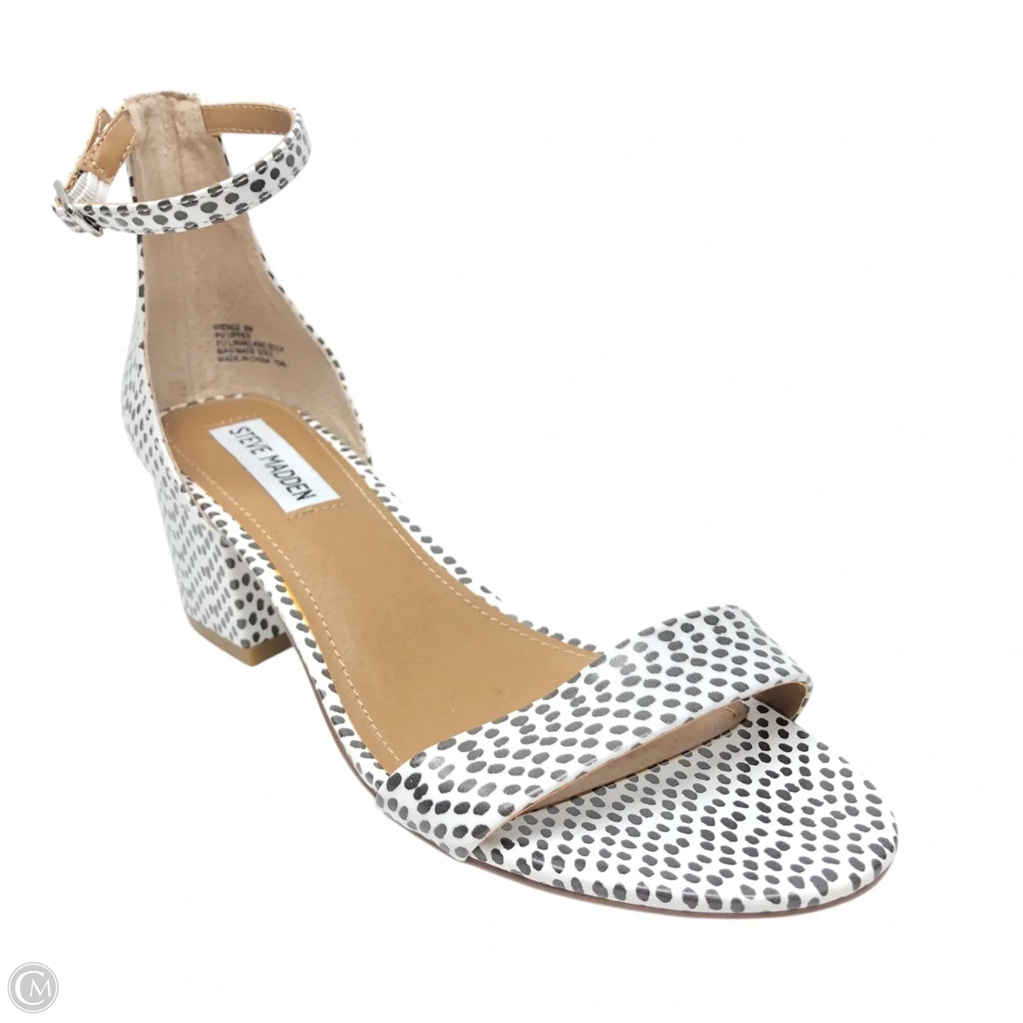 Shoes Heels Block By Steve Madden In Polkadot Pattern, Size: 8