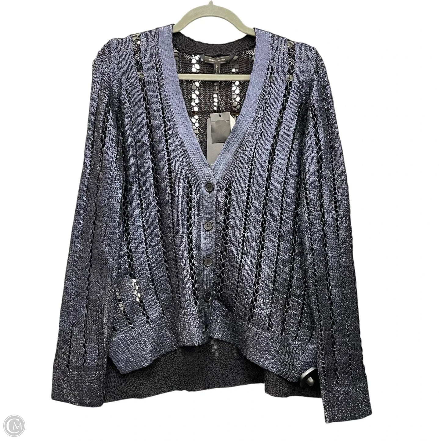 Cardigan By Bcbgmaxazria In Blue, Size: M