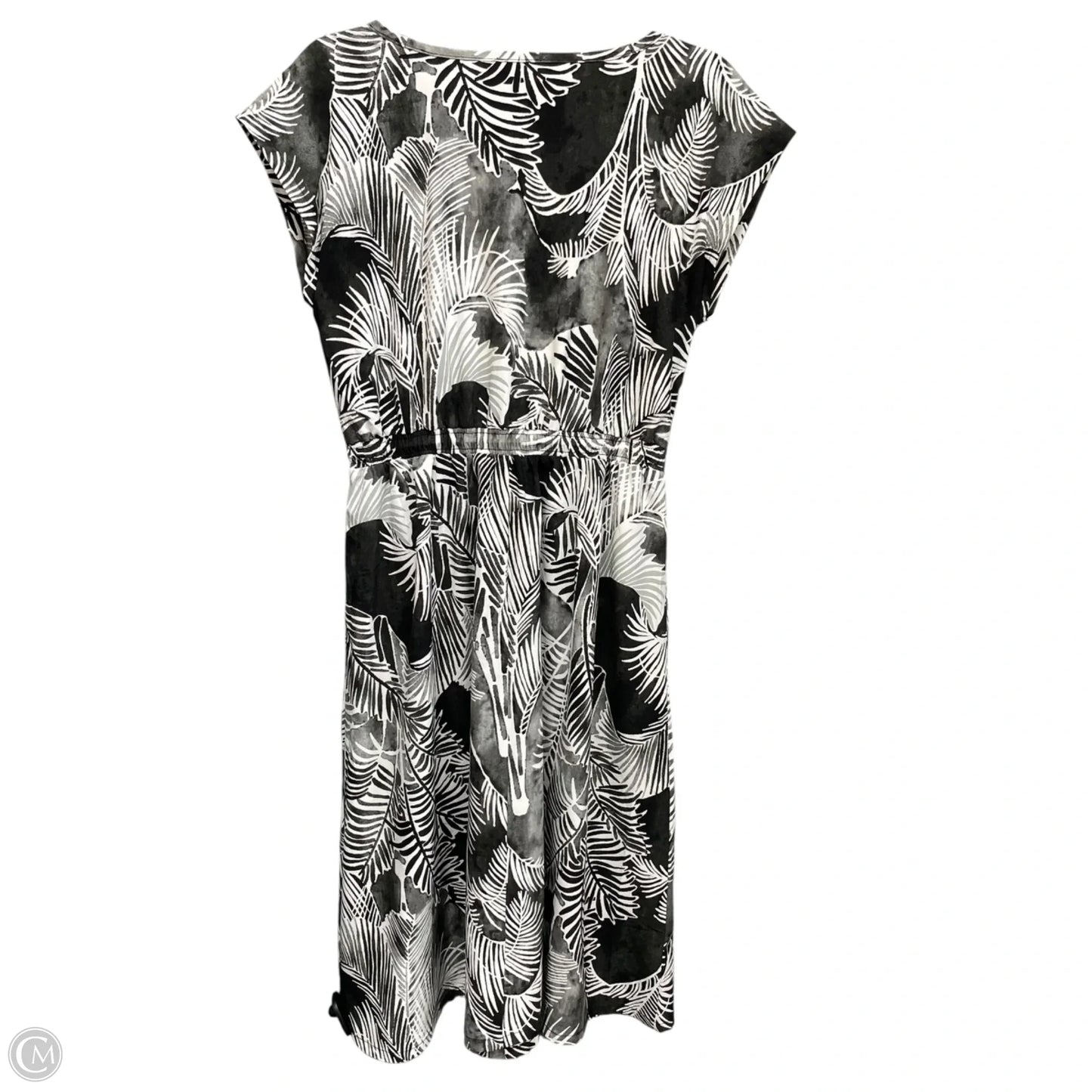 Dress Casual Short By Talbots In Black & Grey, Size: S