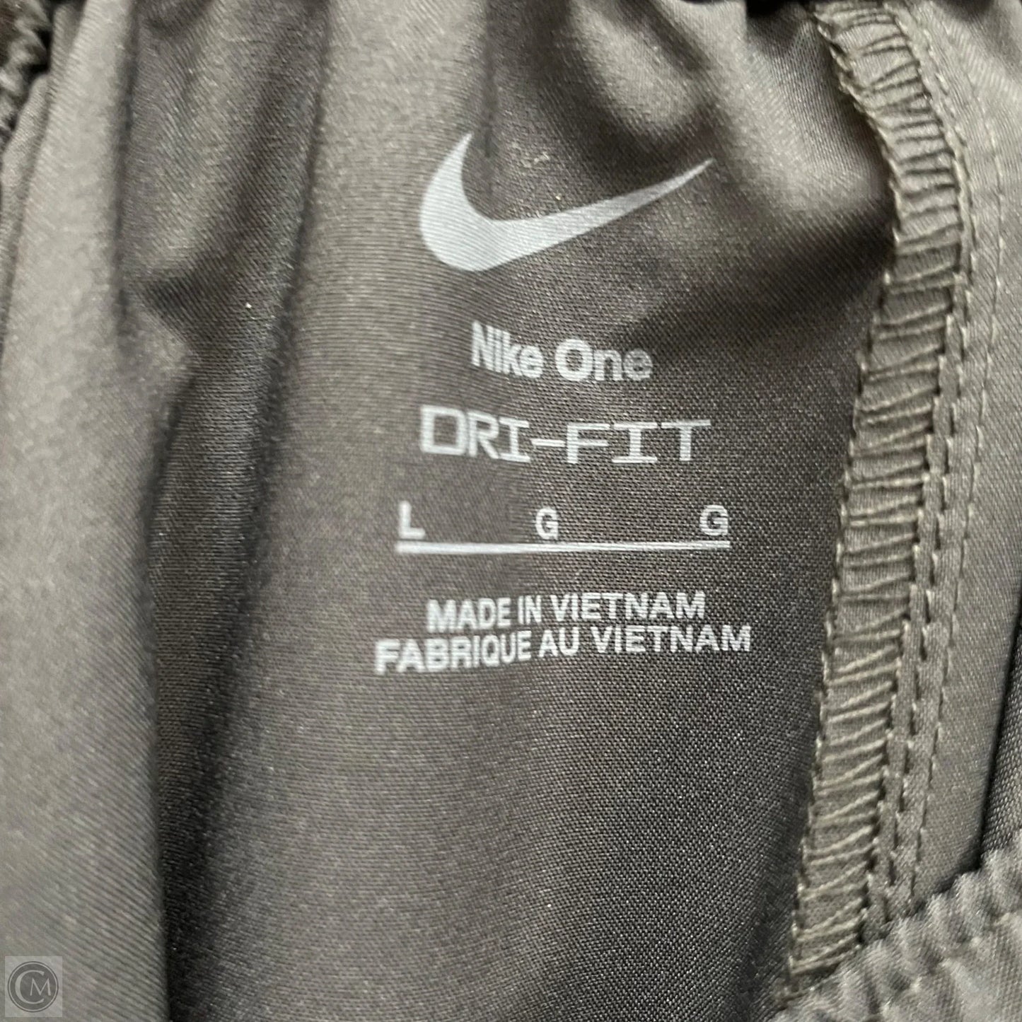 Athletic Pants By Nike Apparel In Black, Size: L