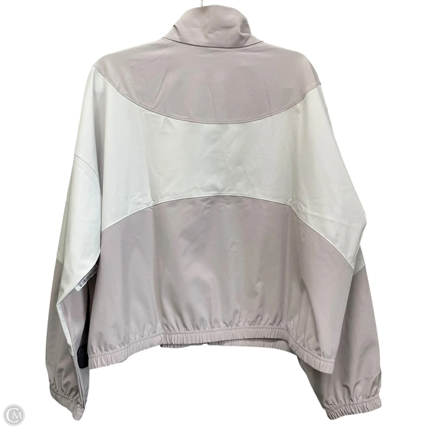 Jacket Windbreaker By Under Armour In Taupe, Size: Xl