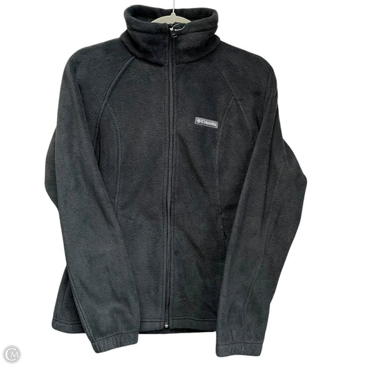 Jacket Fleece By Columbia In Grey, Size: S