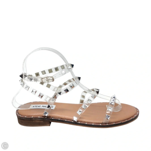 Shoes Flats By Steve Madden In Silver, Size: 7