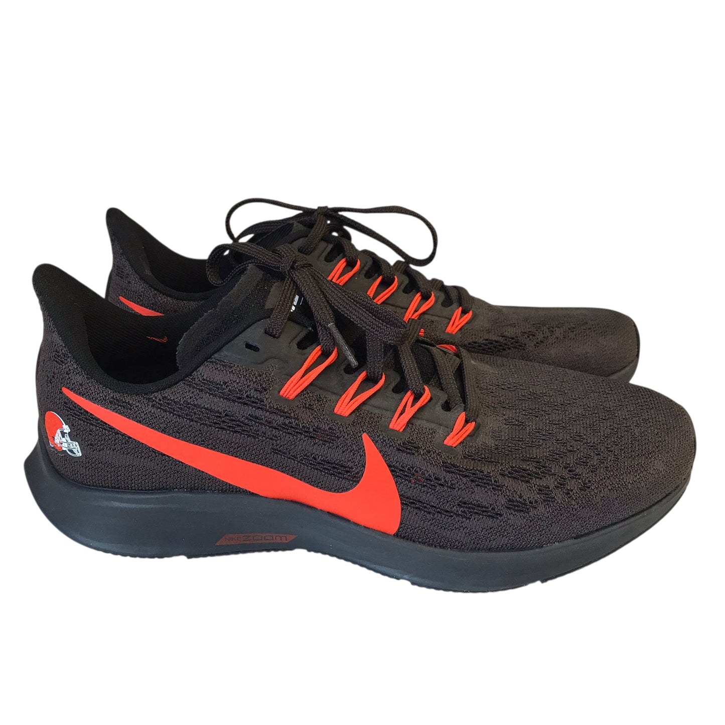 Shoes Athletic By Nike In Brown & Orange, Size:7