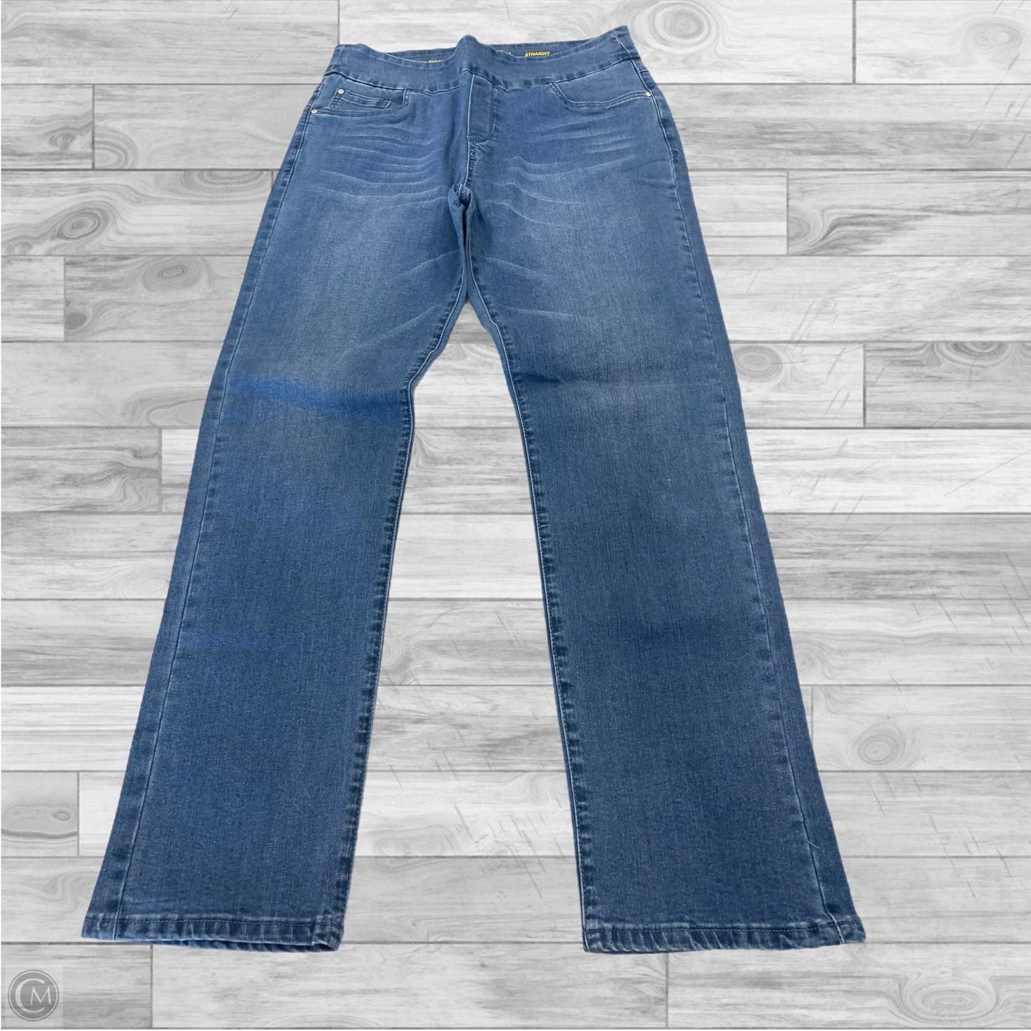 Jeans Skinny By Clothes Mentor In Blue Denim, Size: L