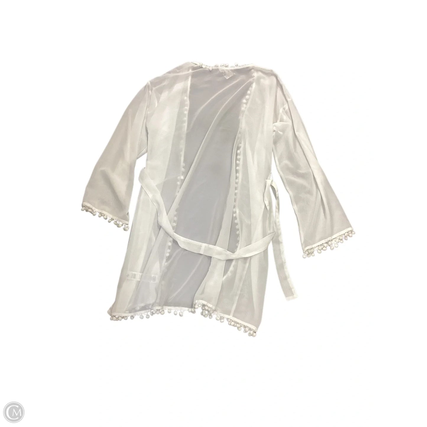 Swimwear Cover-up By Boohoo Boutique In White, Size: 10