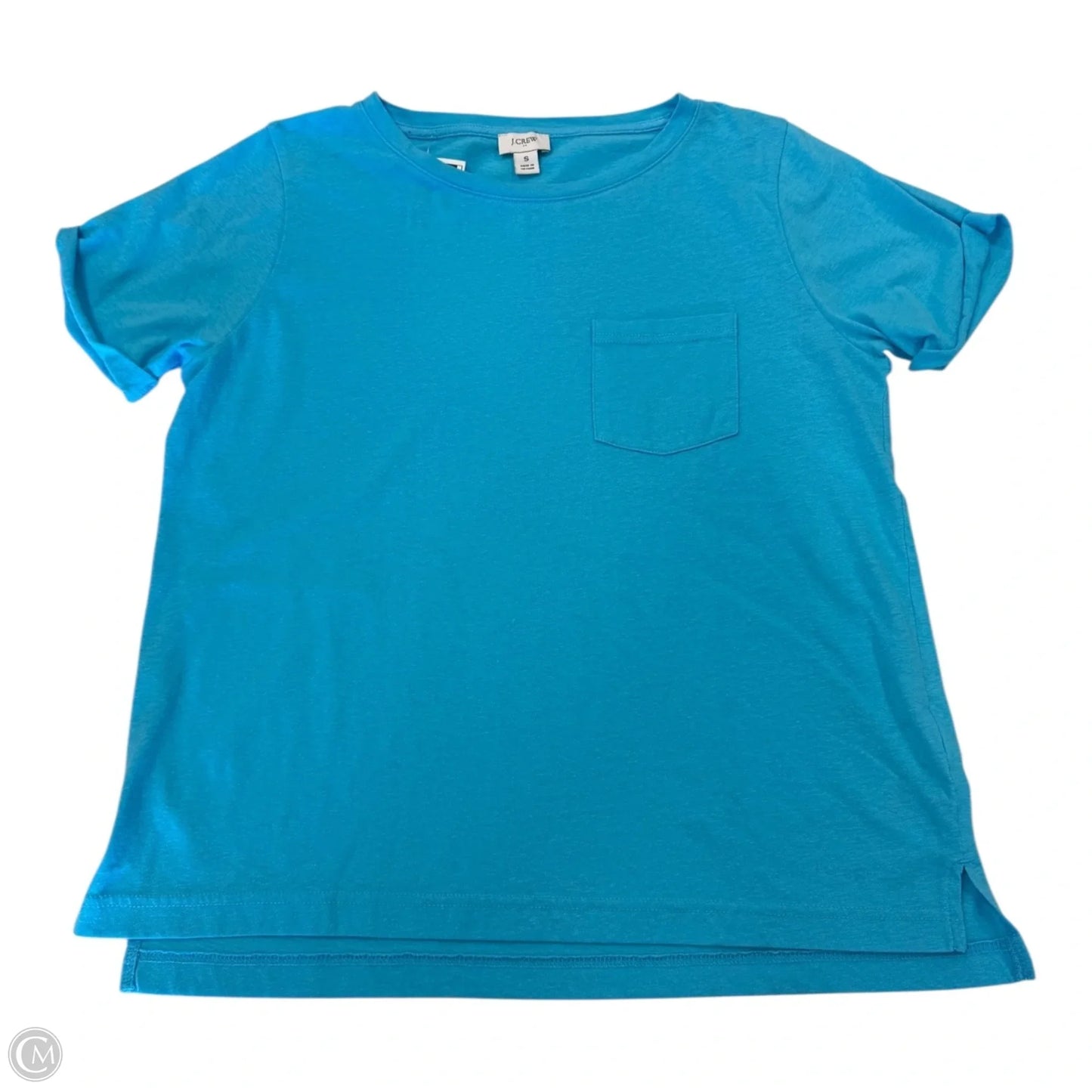 Top Short Sleeve Basic By J. Crew In Blue, Size: S