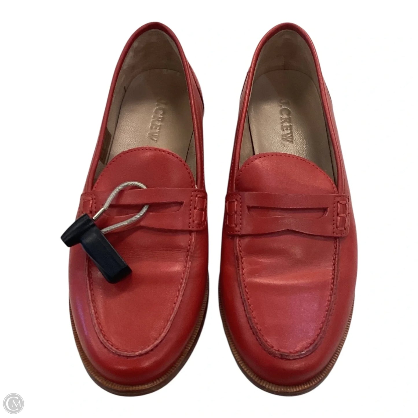 Shoes Flats By J. Crew In Red, Size: 6