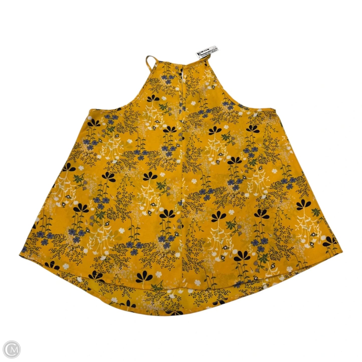 Top Sleeveless By Sienna Sky In Yellow, Size: S