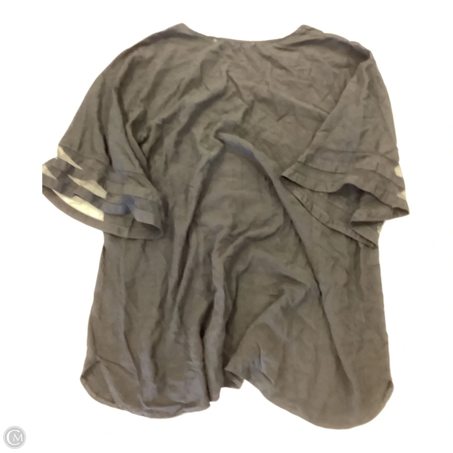 Top Short Sleeve By Clothes Mentor In Black, Size: Xl