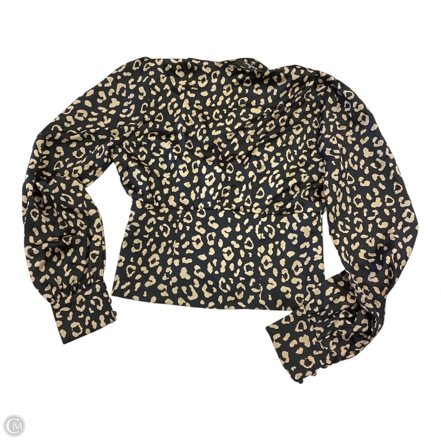 Top Long Sleeve By Lulus In Animal Print, Size: S