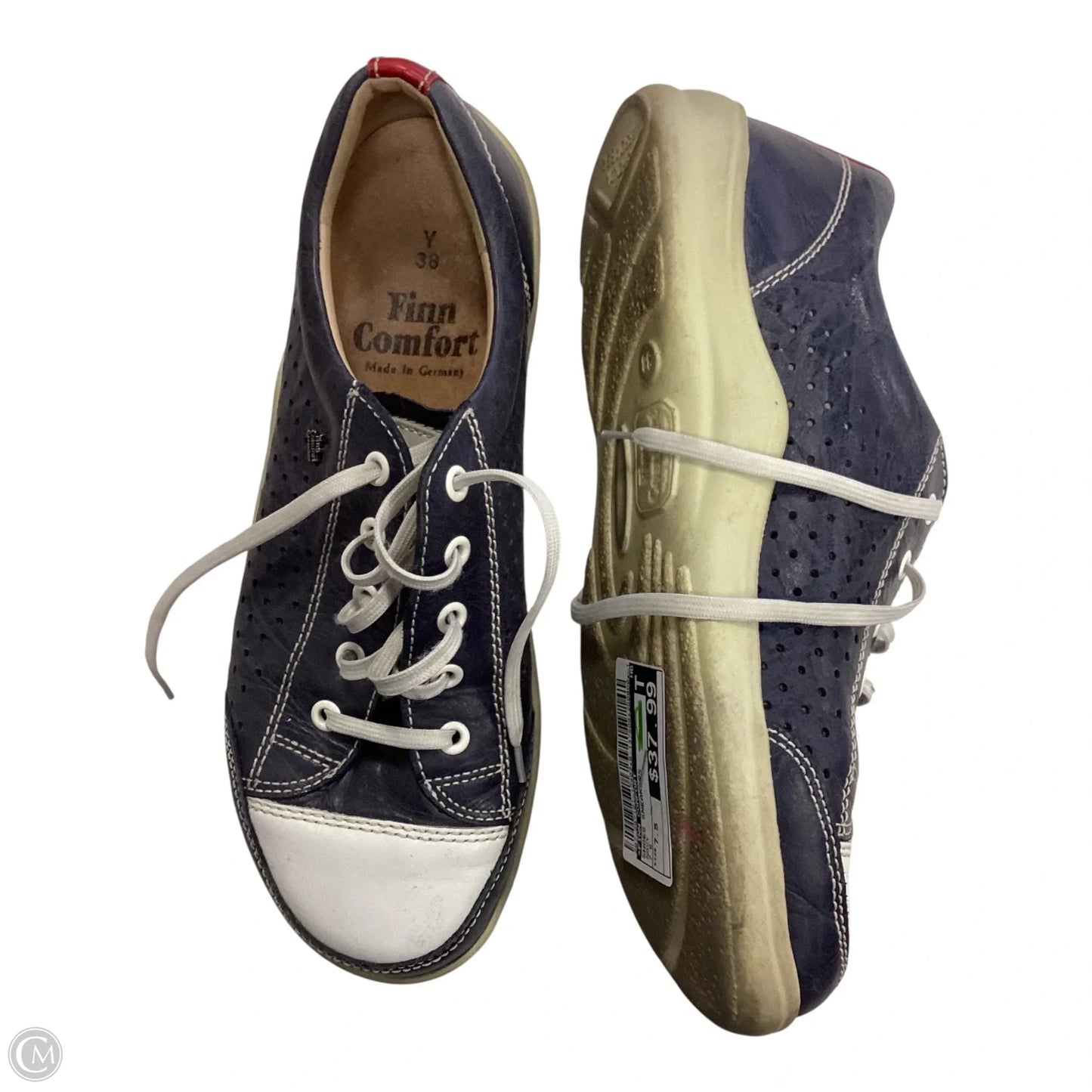Shoes Sneakers By Finn Comfort In Navy, Size: 7.5
