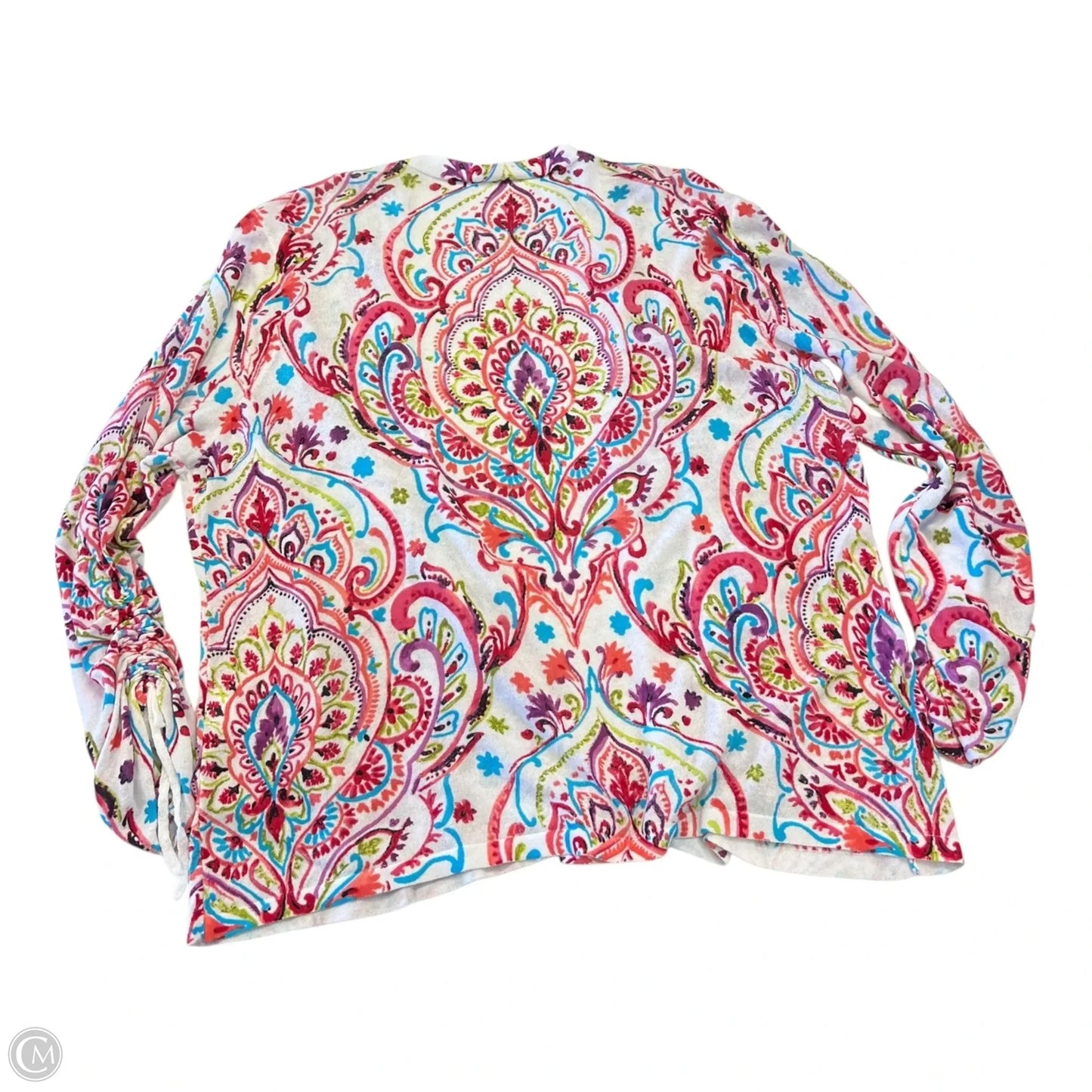 Cardigan By Chicos In Multi-colored, Size: 2x