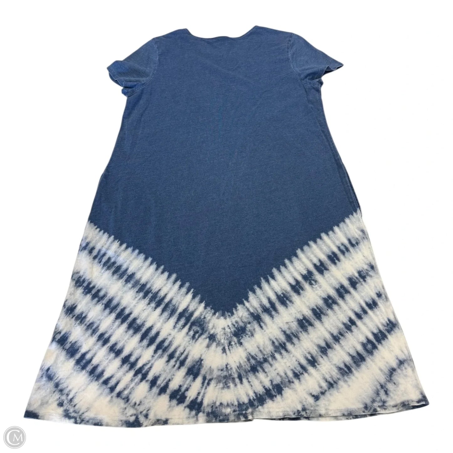 Dress Casual Short By J. Jill In Blue & White, Size: M